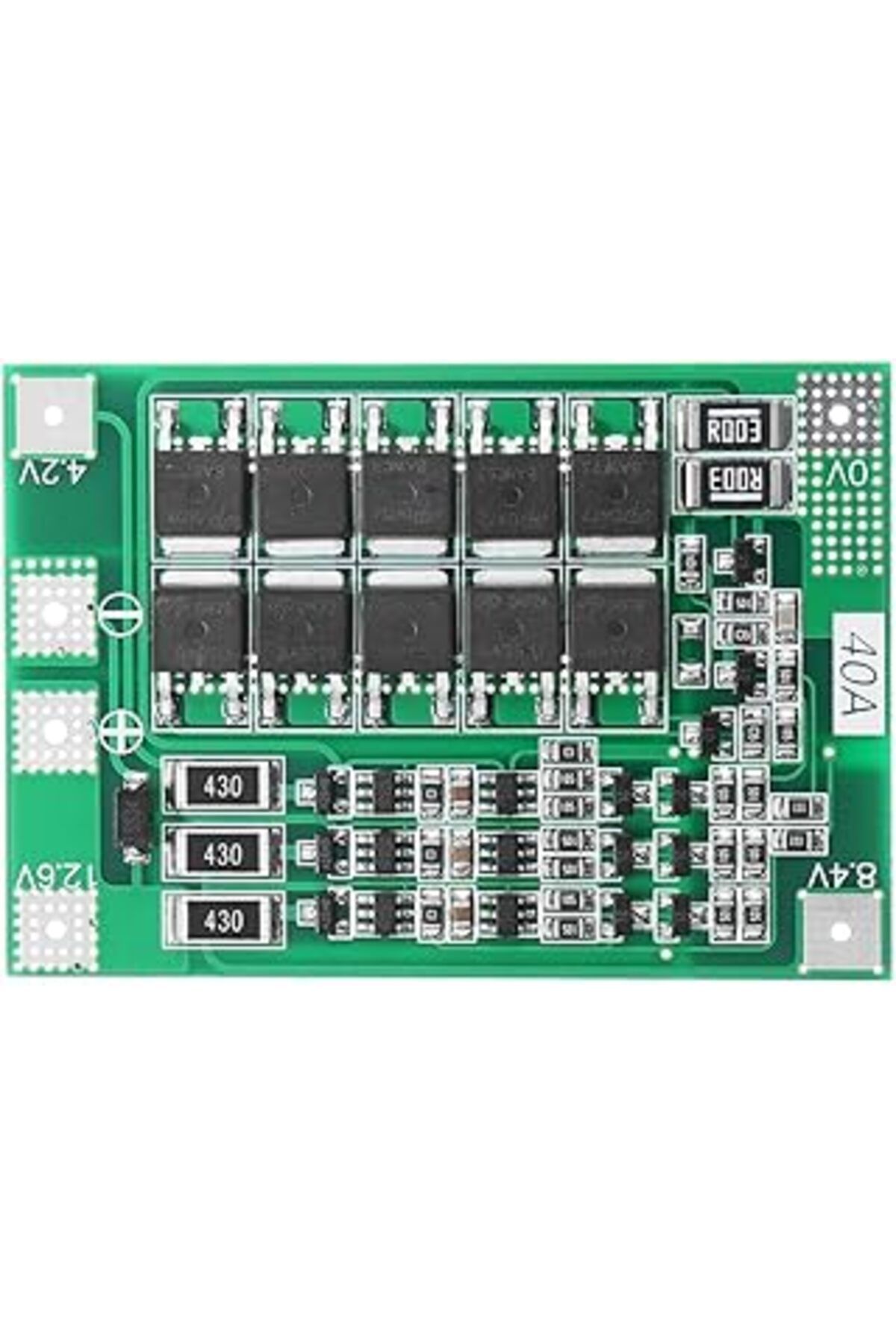 Roses Store Sanec 3S 40A Bms 12.6V 18650 Lityum Pil Şarj Koruma Modülü