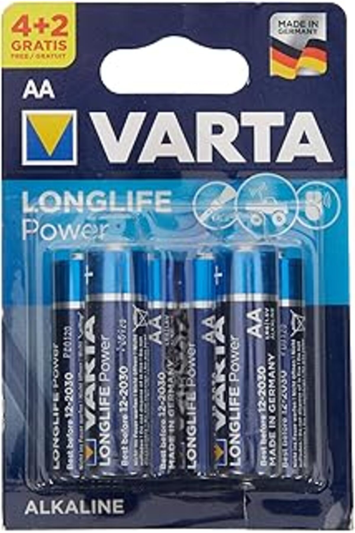 Qedii Longlife Power 4+2 Aa Kalem Pil