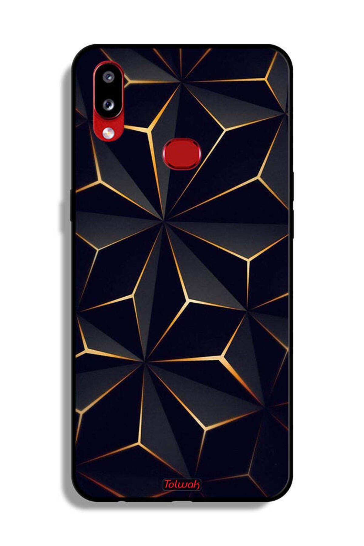Tolwak-Samsung Galaxy A10s Protective Case Cover Pattern 1