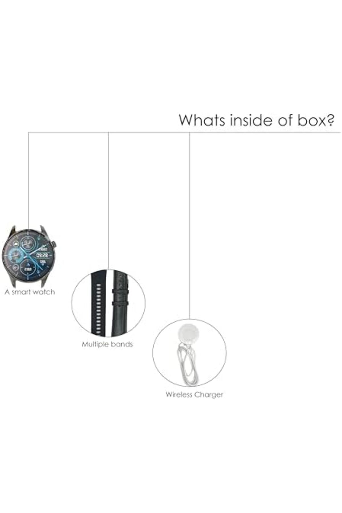 Generic-GT 5 Hero Multi-Function Smartwatch 6