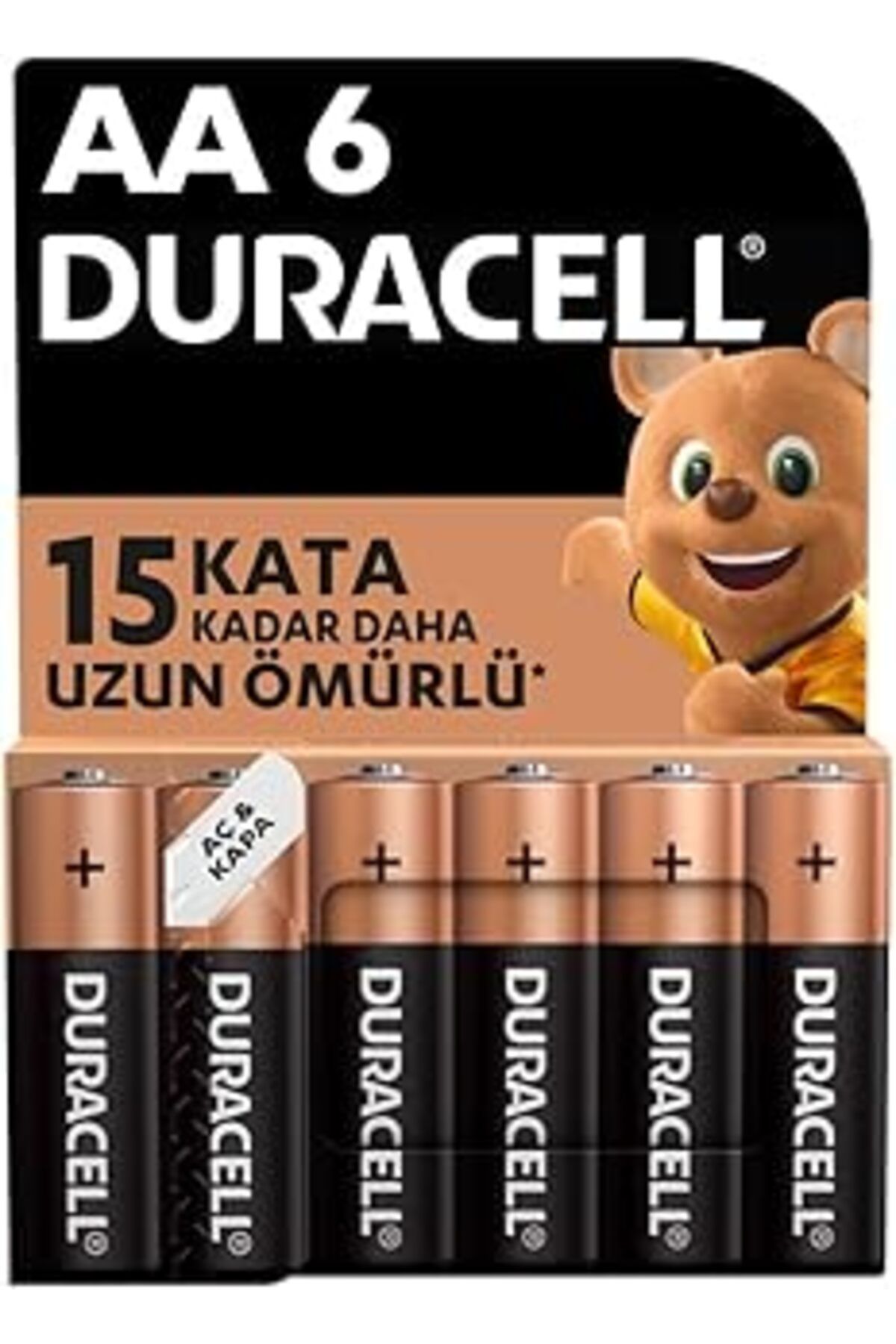 Mu Art Ahşap Aa Alkalin Kalem Pil (6'Lı Paket) 1,5 V Lr6/Mn1500
