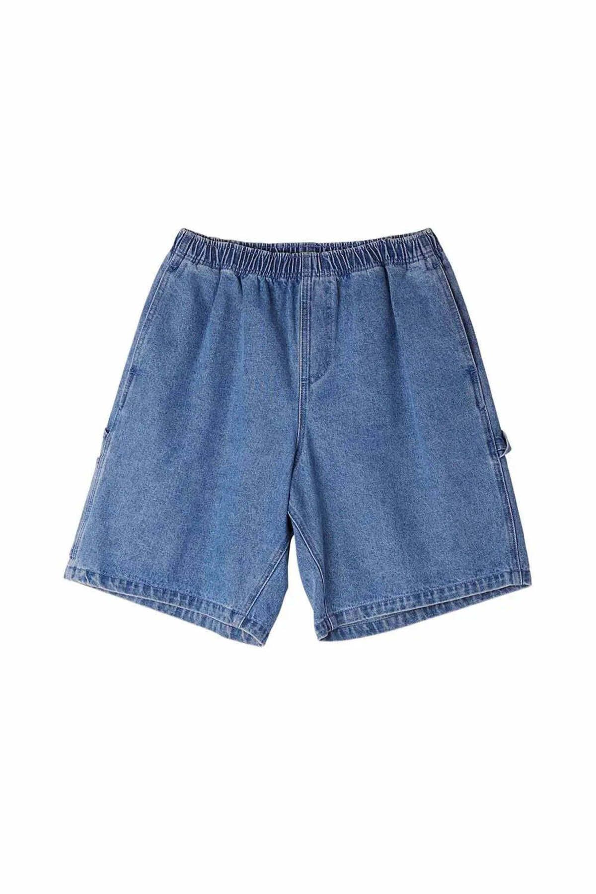 American Rag Cie Erkekler için Kolay Denim Usta Şort - %100 Pamuk, Indigo Renk, Rahat Kesim