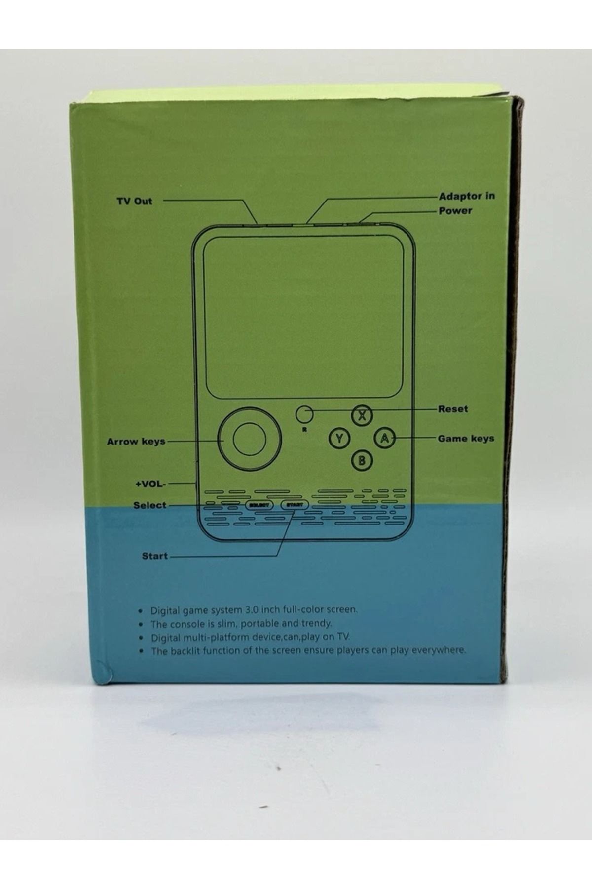 Gamebox-G5 Handheld Game Box Player 500 Retro Games 3" Screen Mario Bros Tetris More NIB 4