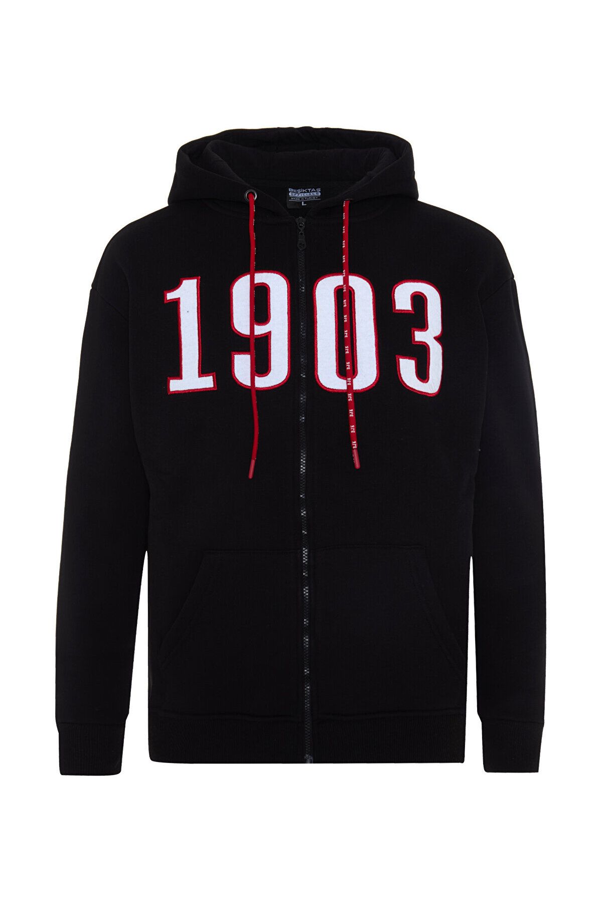 Kartal Yuvası BEŞİKTAŞ BASIC 1903 KAPÜŞONLU FERMUARLI SWEATSHIRT 7525999