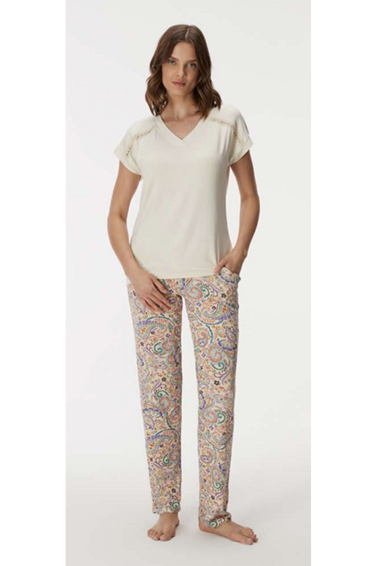 NightLove Anıl Paradise 11357 Kadın Pijama Takımı