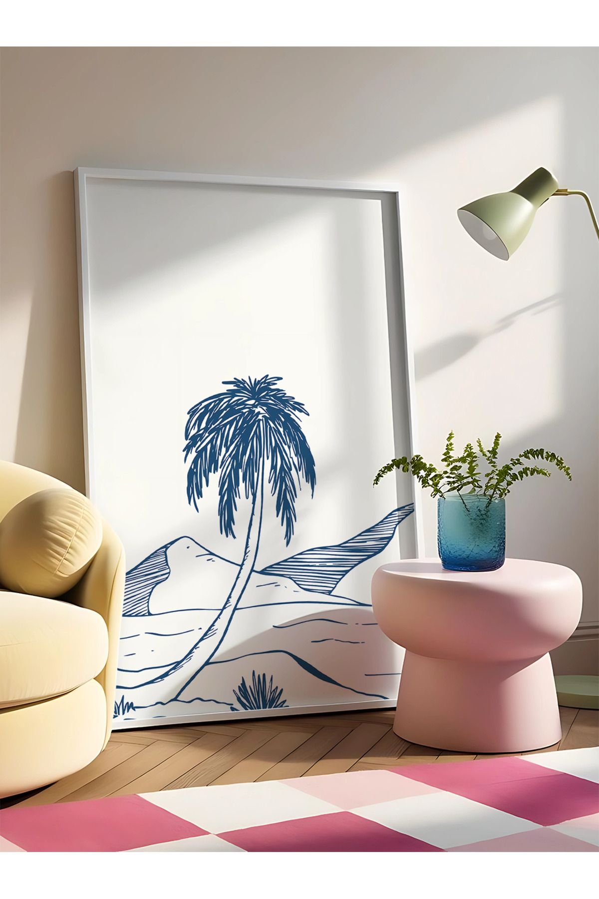 DES VU PRINT Deniz Temalı Çerçevesiz Poster