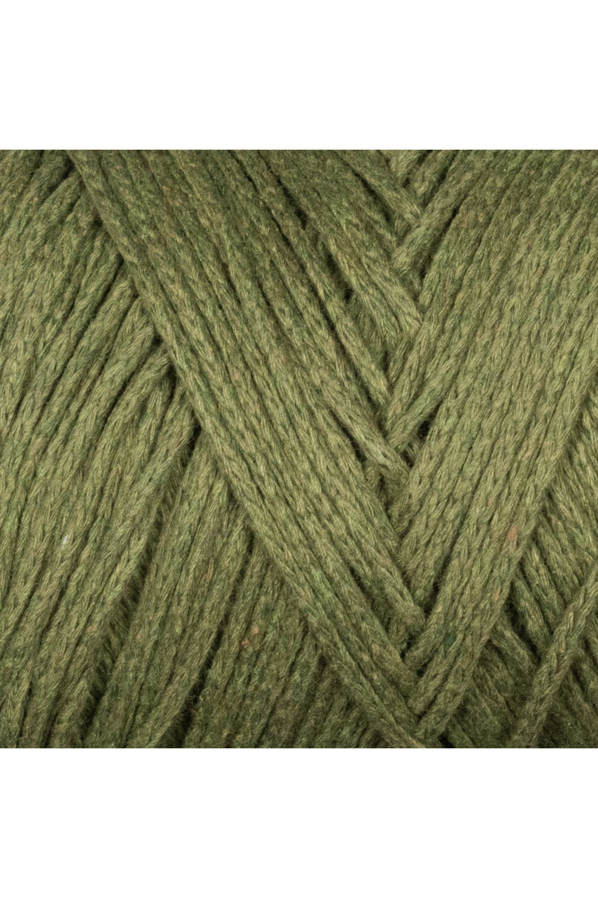 Kürkçü Han-Premium Macrame Σχοινί 3mm 200gr 120m, 85% Αναγεννημένο Βαμβακερό Σχοινί Πλεξίματος - Πράσινο 2