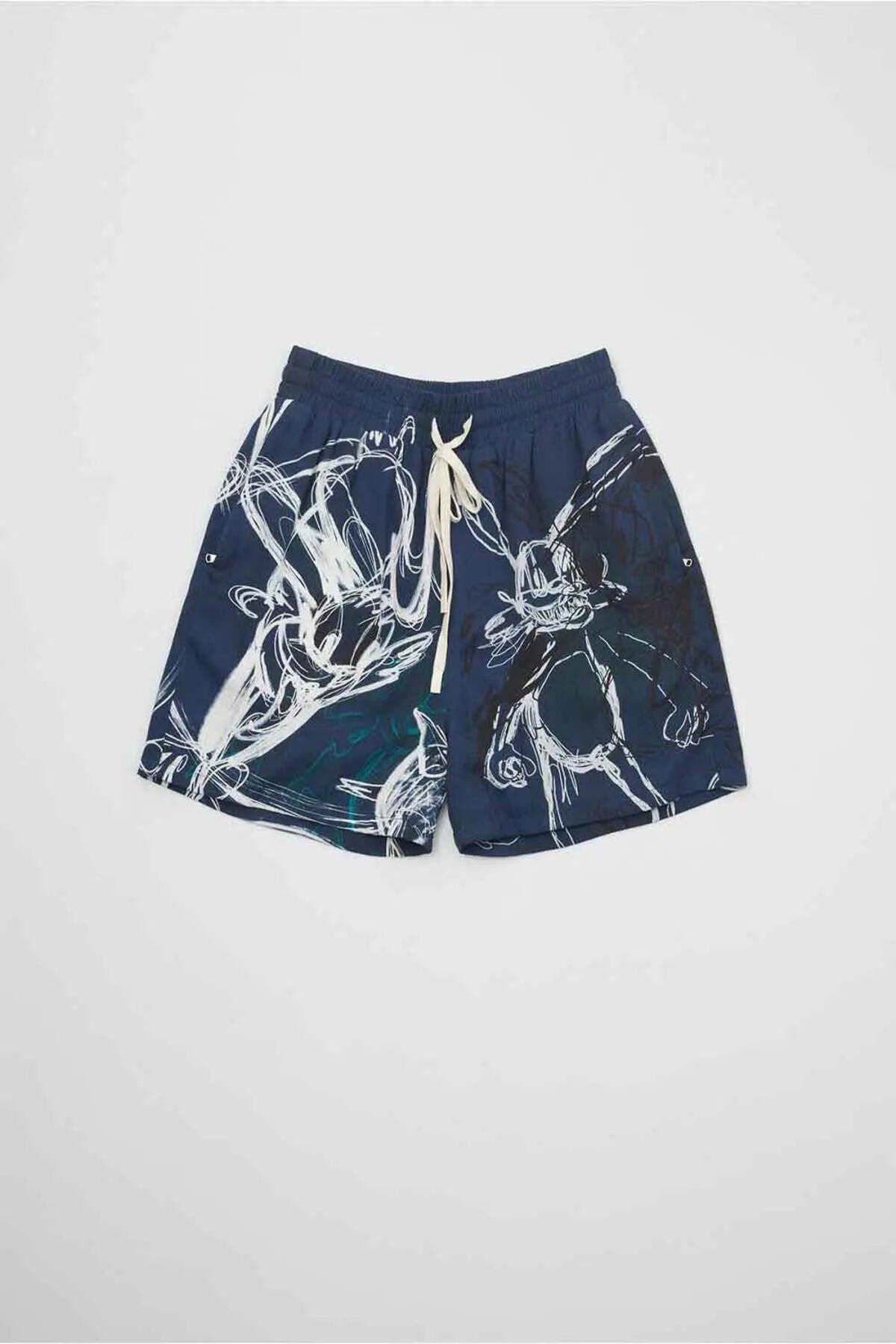 American Rag Cie 100% Pamuk Mavi Roo Short - Konforlu ve Şık Şort Modeli