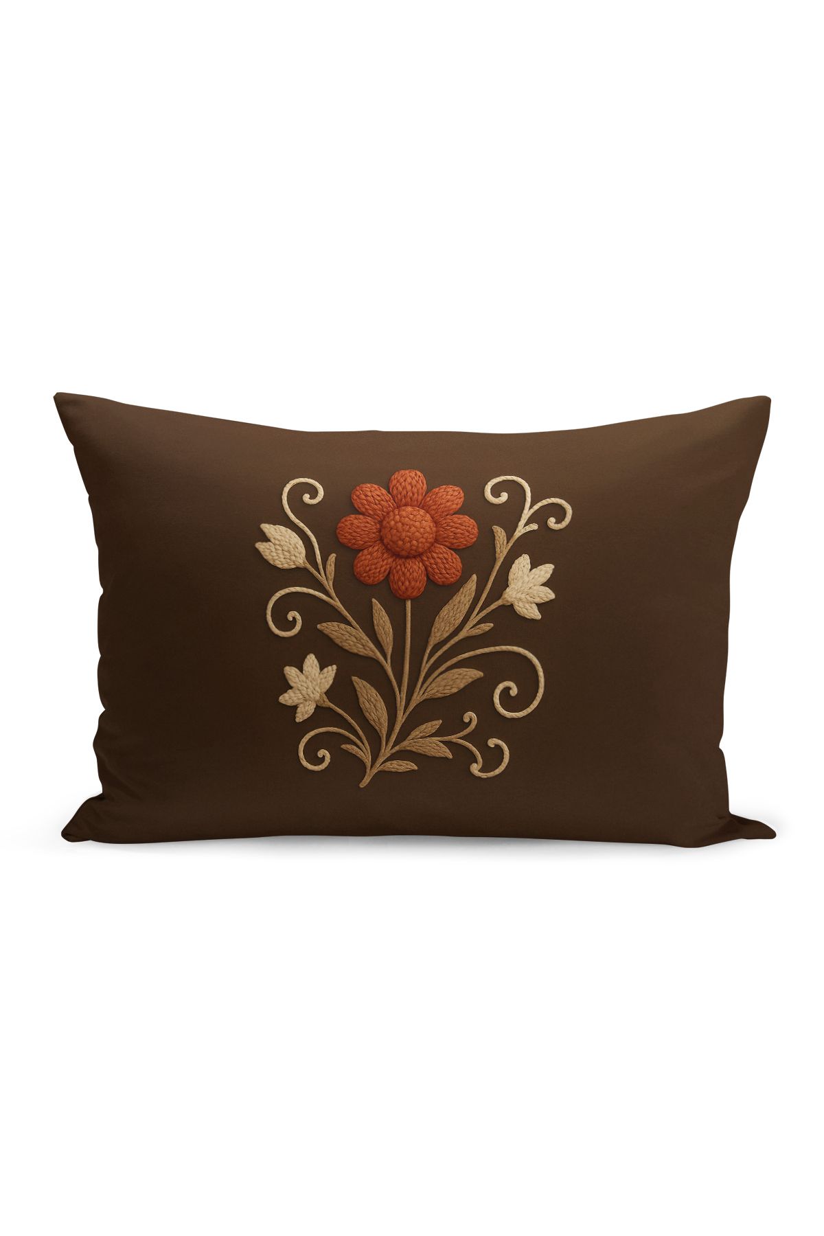 Bertille Home-Set de 3 huse de pernă cu imprimare digitală pe două părți (aspect de broderie cu model de puncție) 5