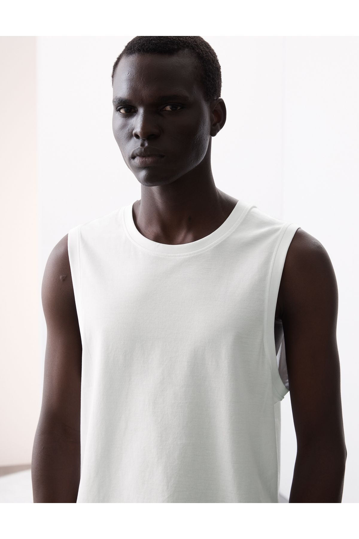 Marks & Spencer Saf Supima:registered: Yuvarlak Yaka Atlet