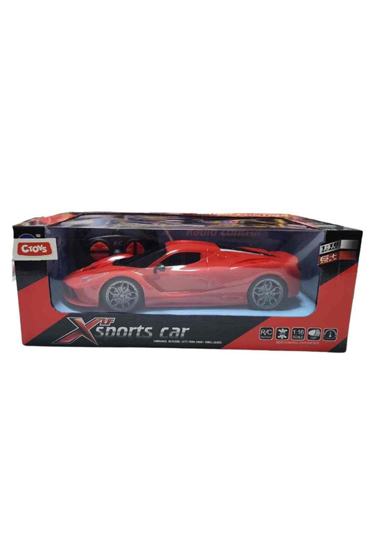 ctoy Oyuncak Uzaktan Kumandalı Spor Model Araba 1:16 789-201A