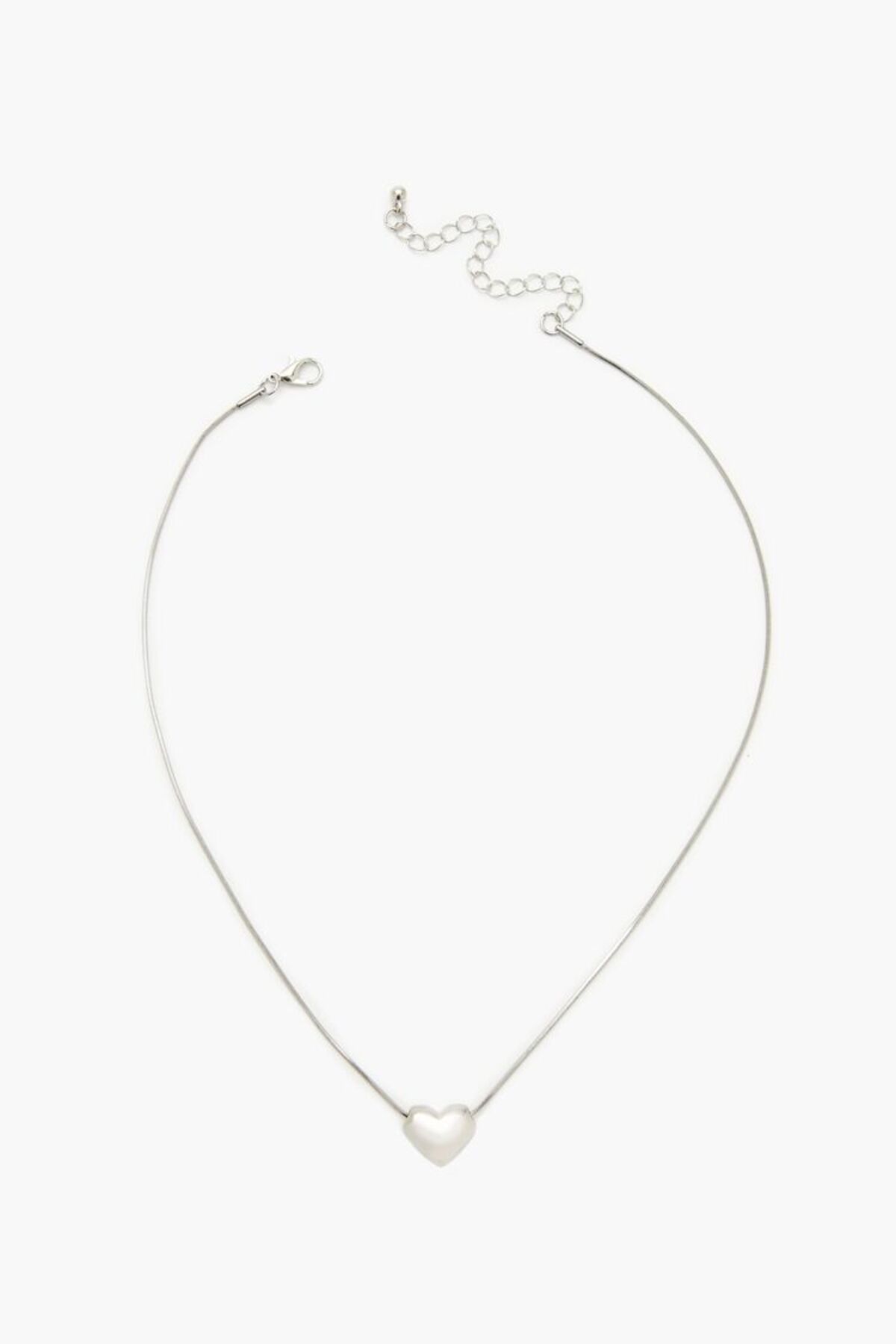 Forever 21 Kalp Charmlı Kolye