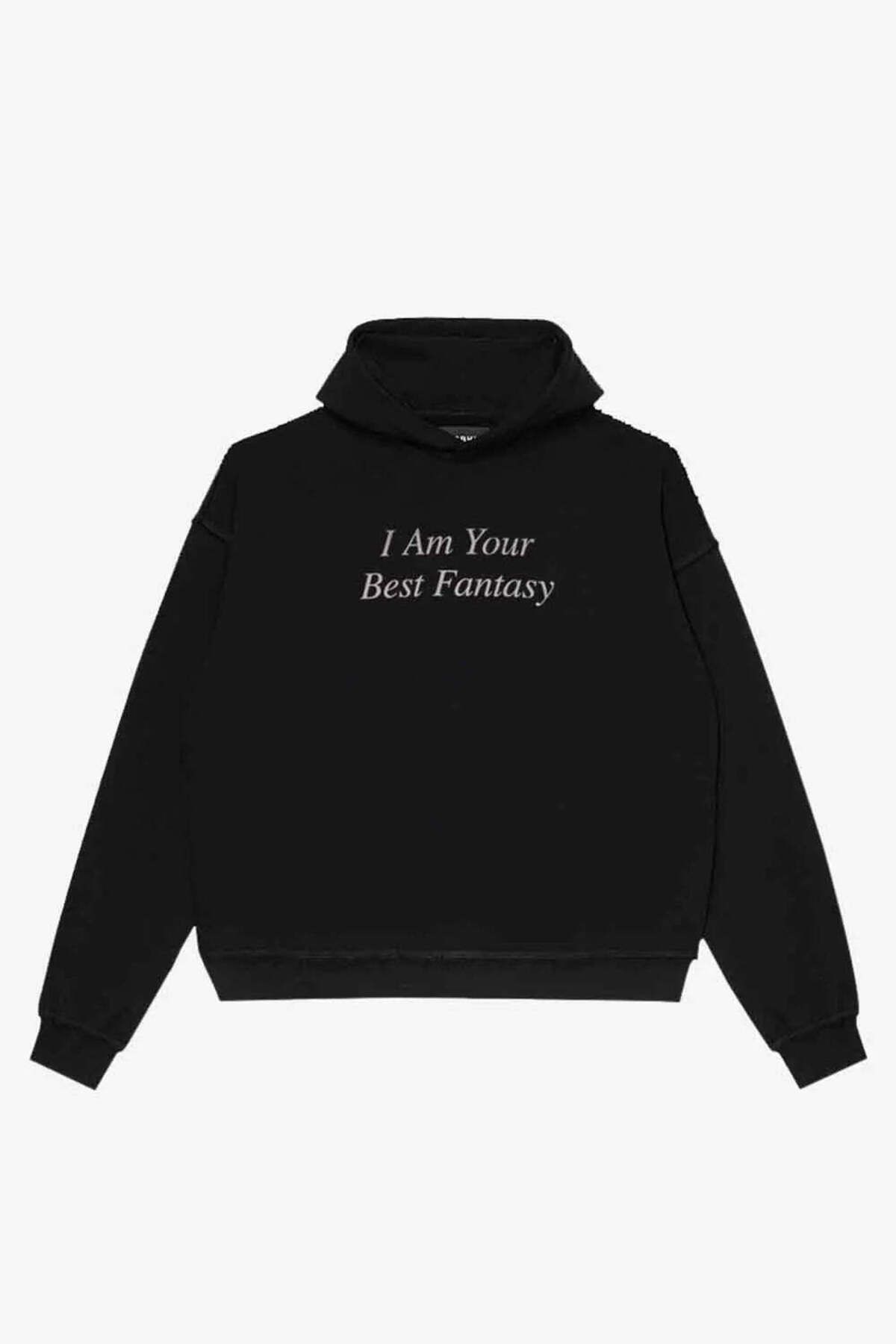 American Rag Cie En İyi Fantazi Kapüşonlu Sweatshirt - Siyah, Rahat ve Şık