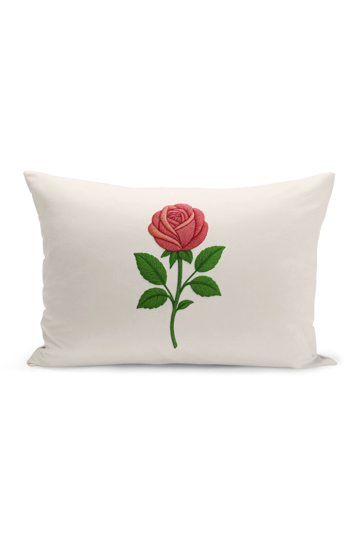 Bertille Home-Set de 3 huse de pernă cu imprimare digitală pe două părți (aspect de broderie cu model de puncție) 5
