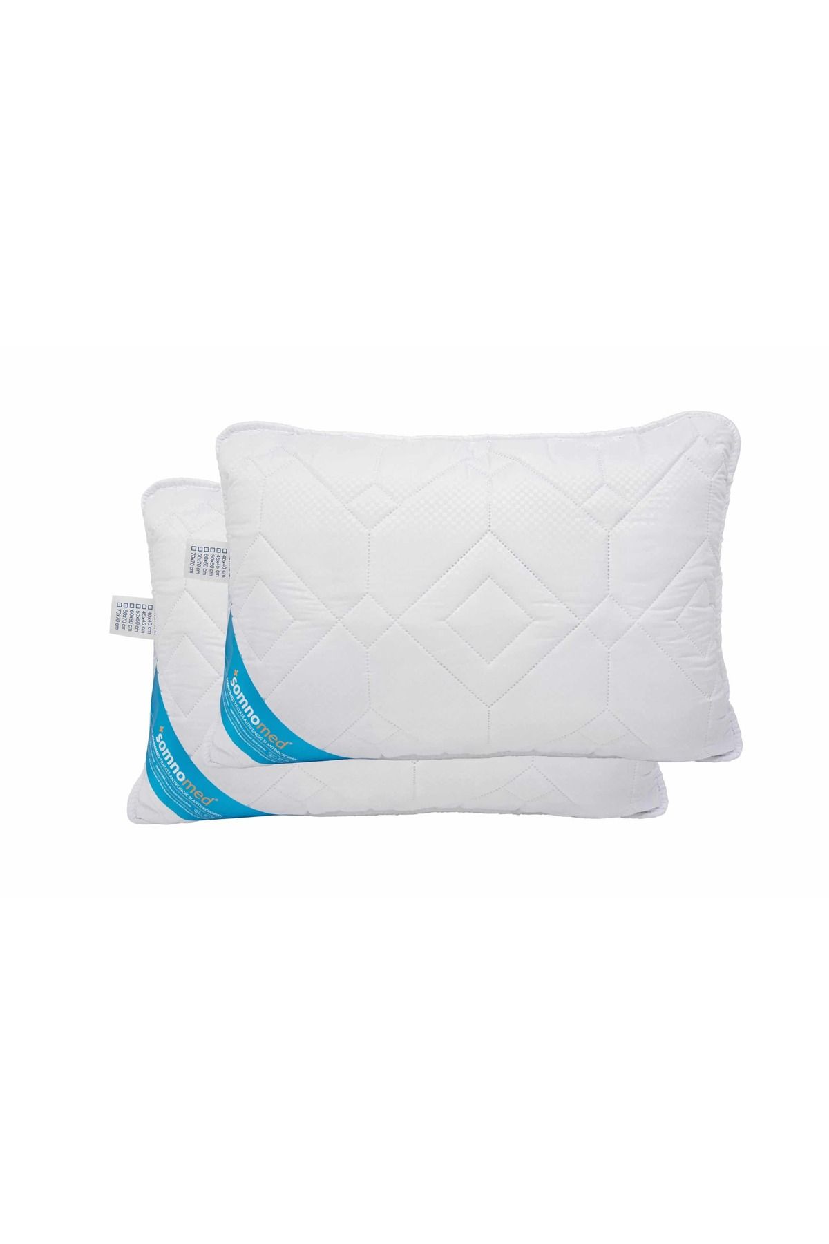 Somnart-Set of 2 Somnomed Somnart pillows, 50x70 cm, Antimicrobial, washable at 95°C 7