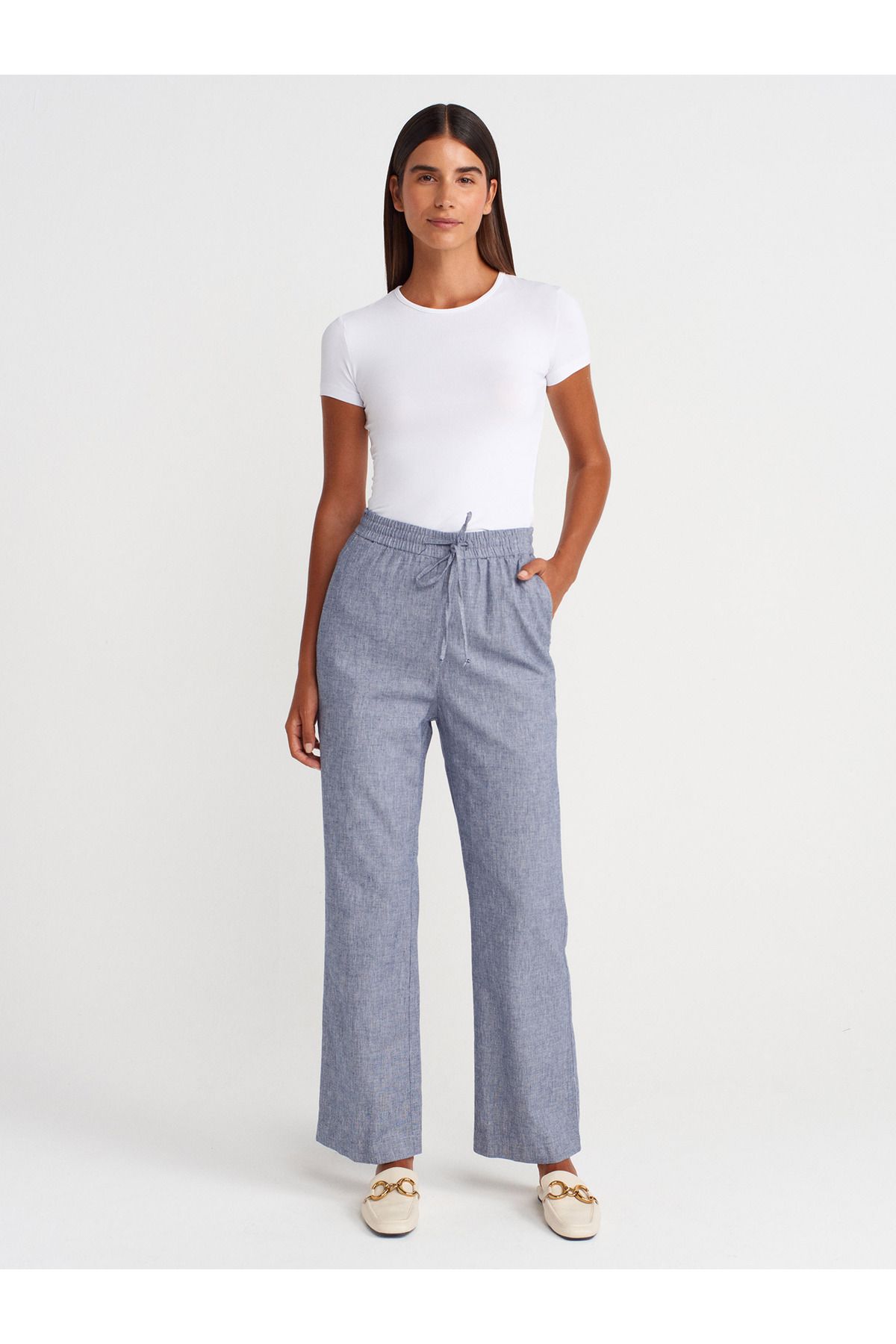Dilvin 72144 Pijama Pantolon-Lacivert