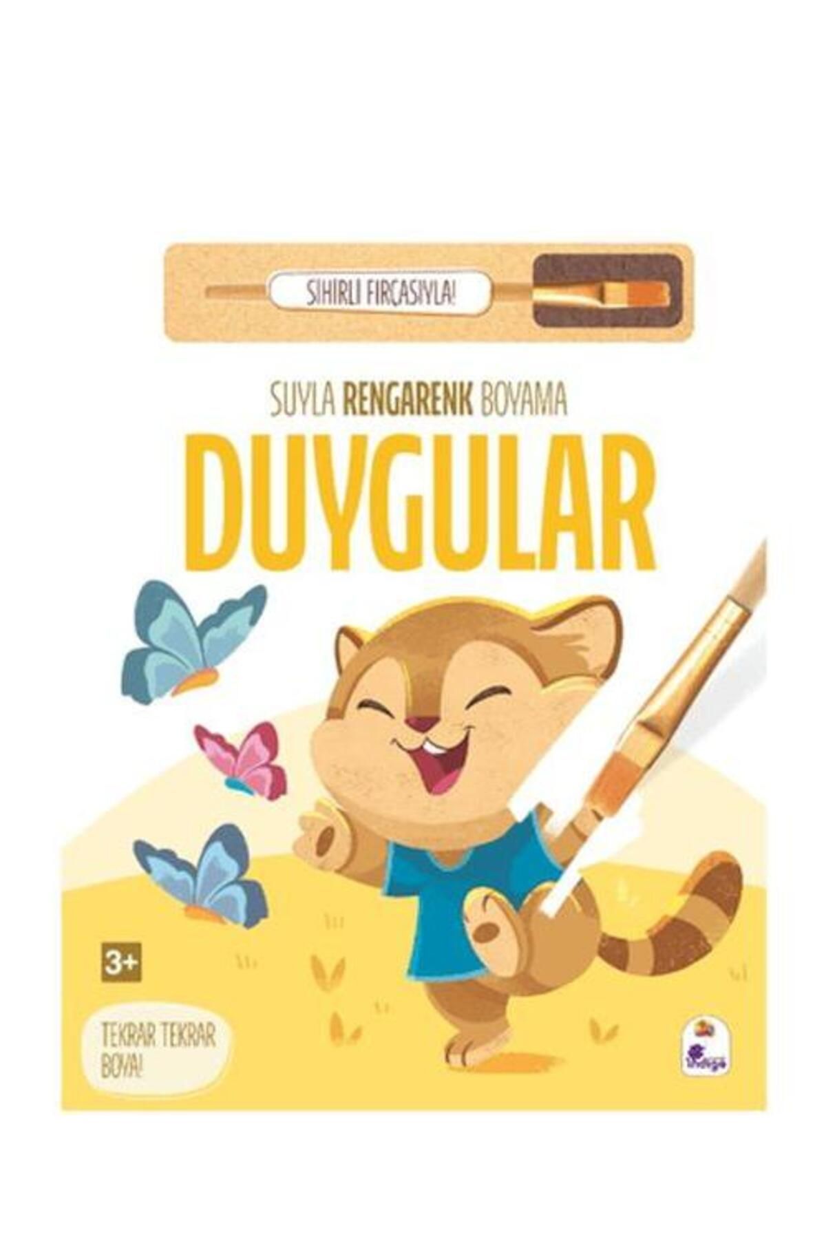 İndigo Kitap Suyla Rengarenk Boyama Duygular (Sihirli Fırçasıyla)