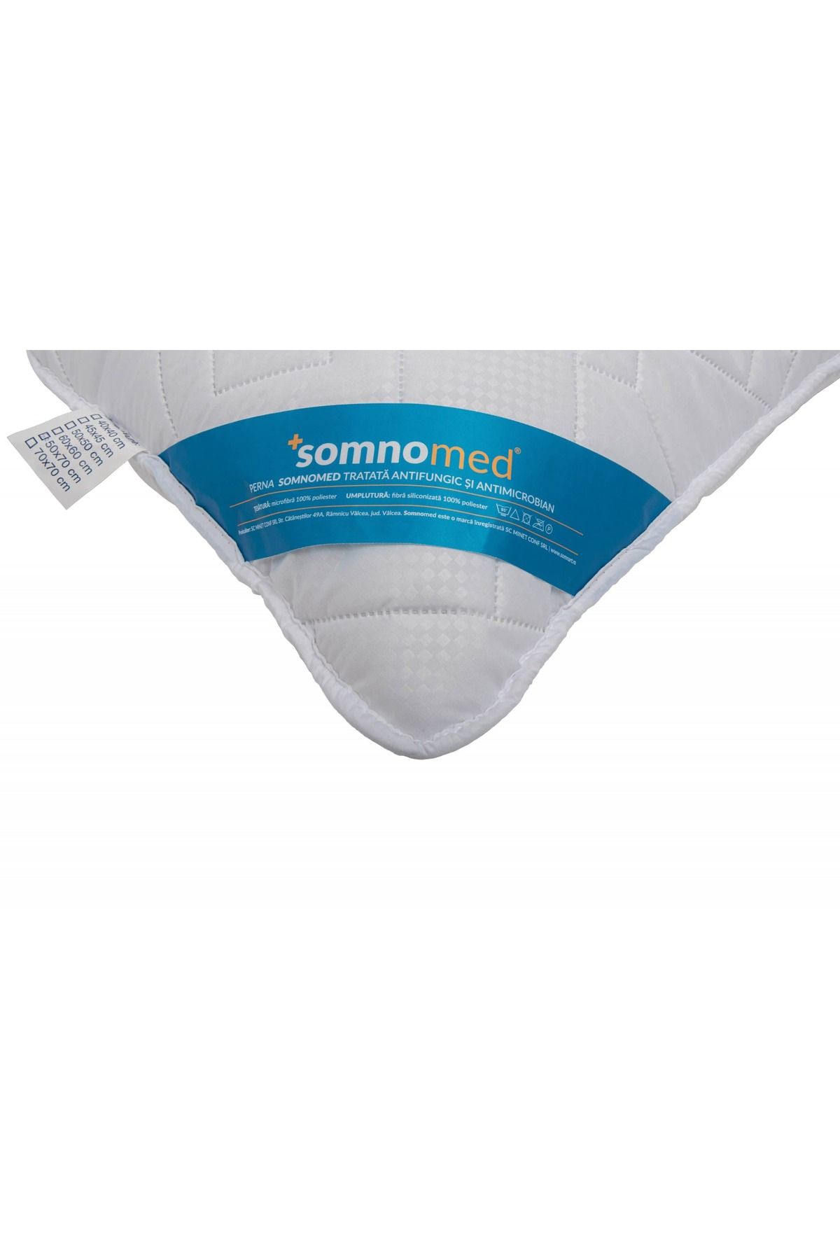 Somnart-Set of 2 Somnomed Somnart pillows, 50x70 cm, Antimicrobial, washable at 95°C 8