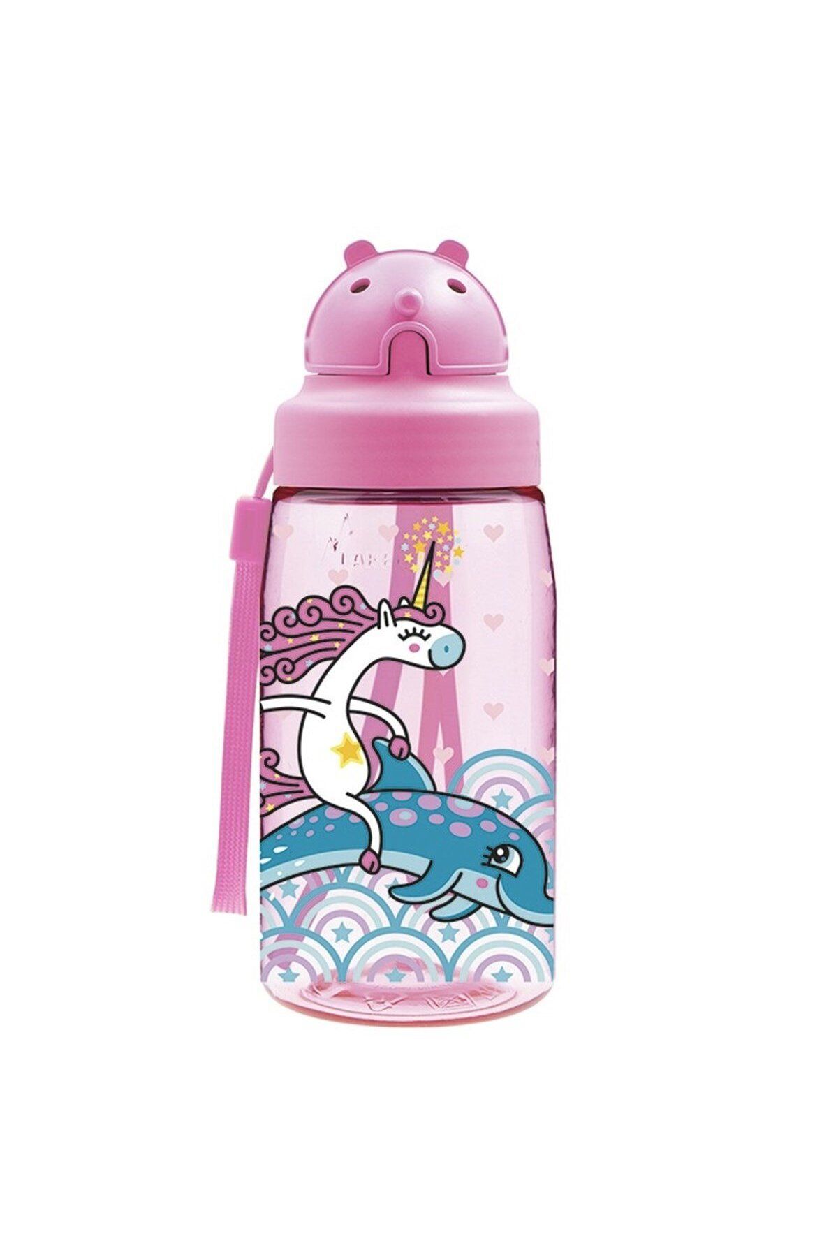 LAKEN Tritan Pipetli Suluk (0.45 L) //Jumping