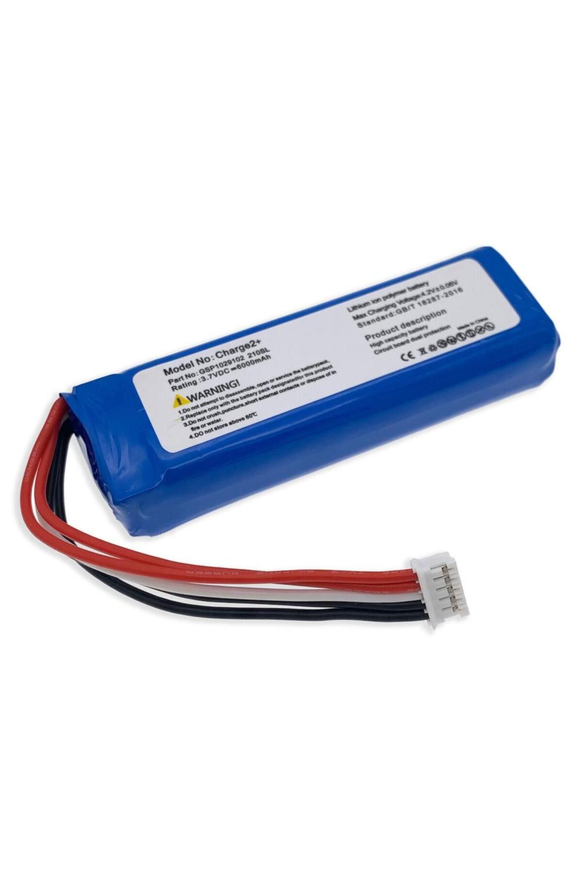 Skygo Charge 2 / 2+ uyumlu 3.7v 6000 mah Soketli Batarya