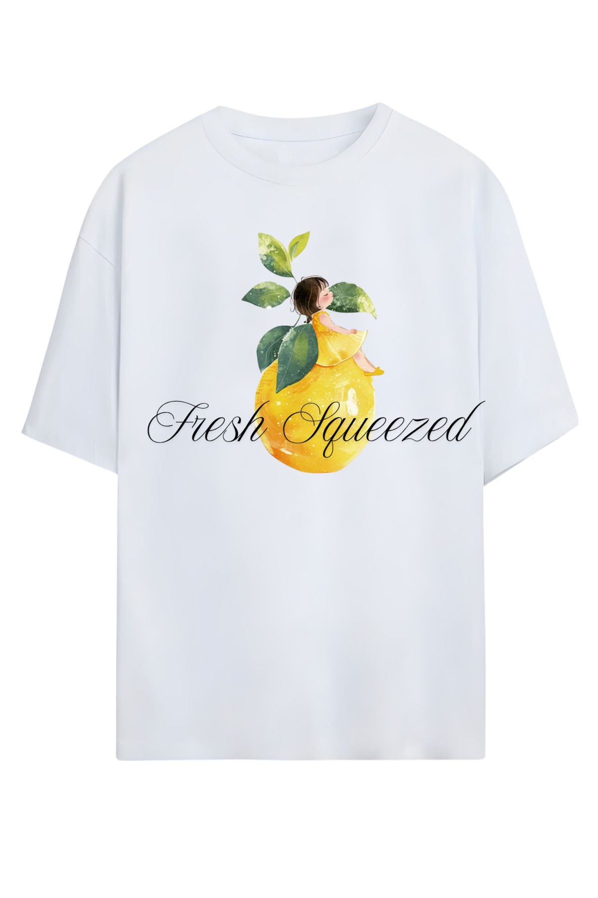 MAGORS GraffTee %100 Organik Pamuk Bisiklet Yaka Illustrasyon Baskılı Özel Tasarım T-shirt