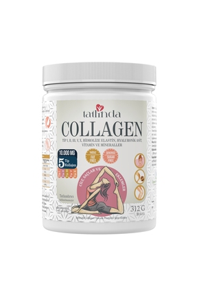 TATLİNDA Collagen-Kolajen Hidrolize Tip 1, 2, 3, 5, 10 5 Vitamin 2 Mineral -3...