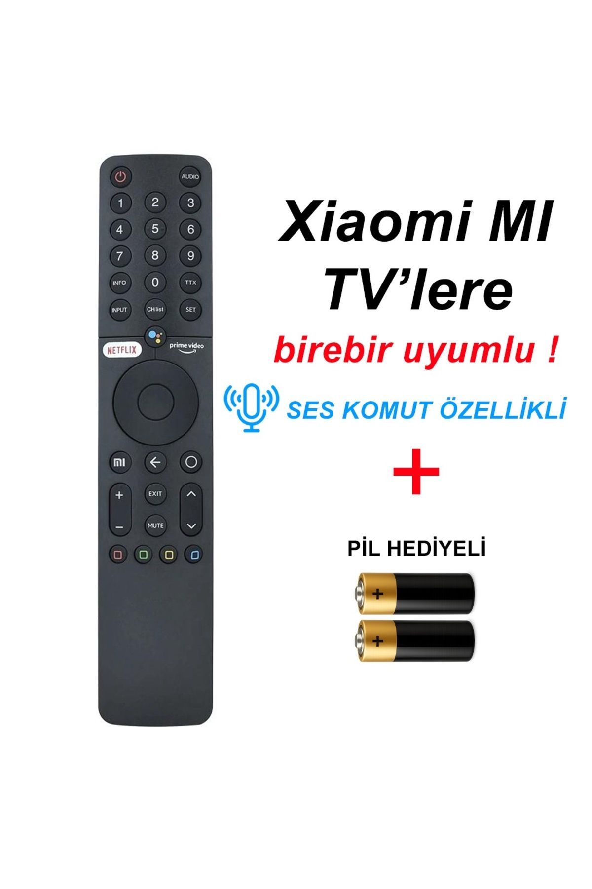 Suntel XiaomiAndroid TV Uyumlu Sesli Kumanda