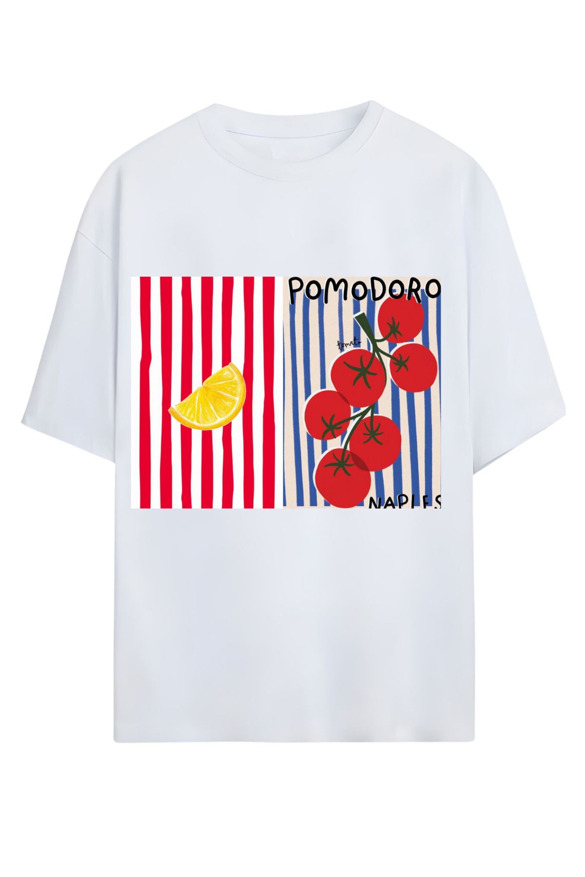 MAGORS GraffTee %100 Organik Pamuk Bisiklet Yaka Illustrasyon Baskılı Özel Tasarım T-shirt