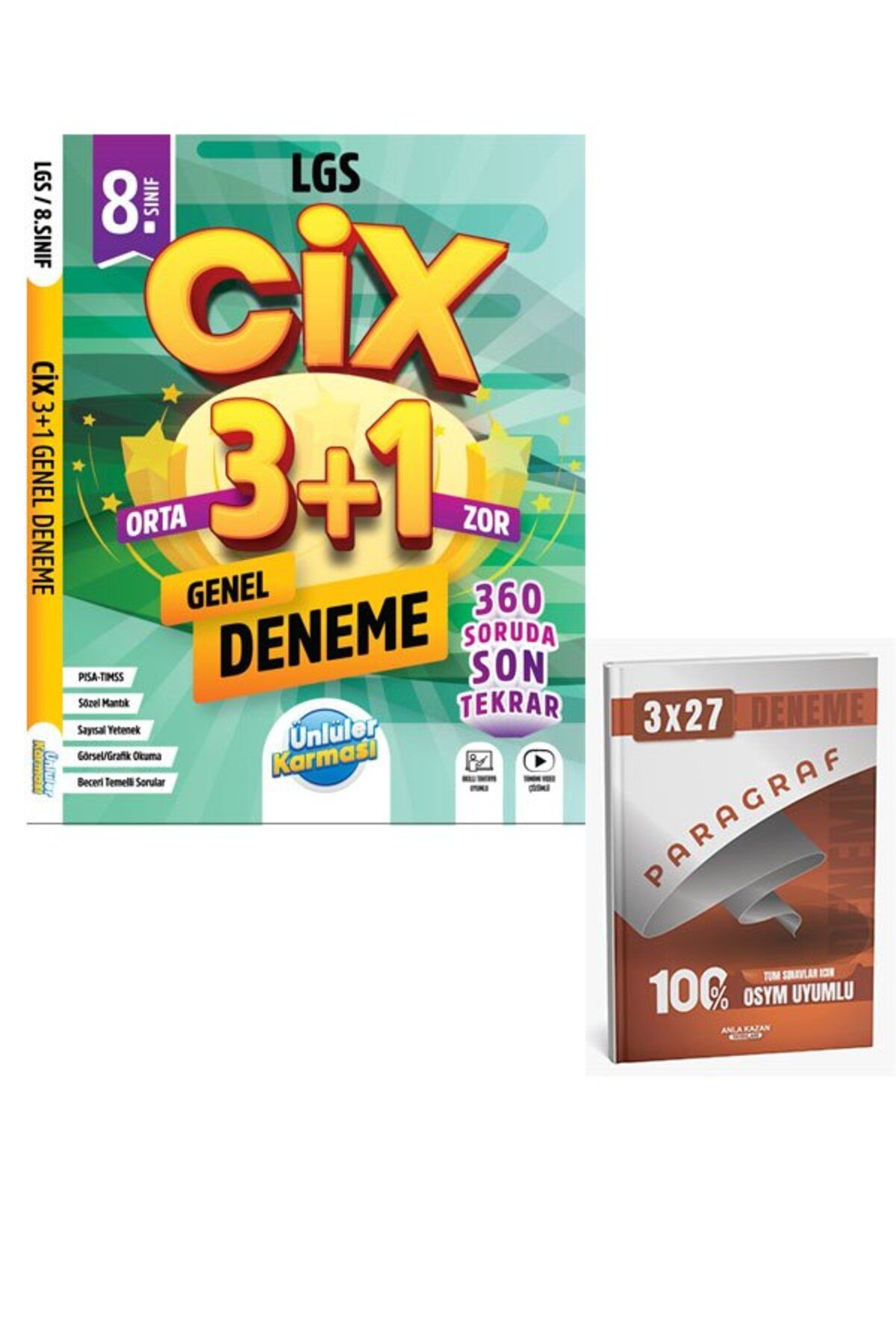Anla Kazan Yayınları Ünlüller 2026 Previous Next Cix 3+1 Deneme+Anla Kazan Paragraf