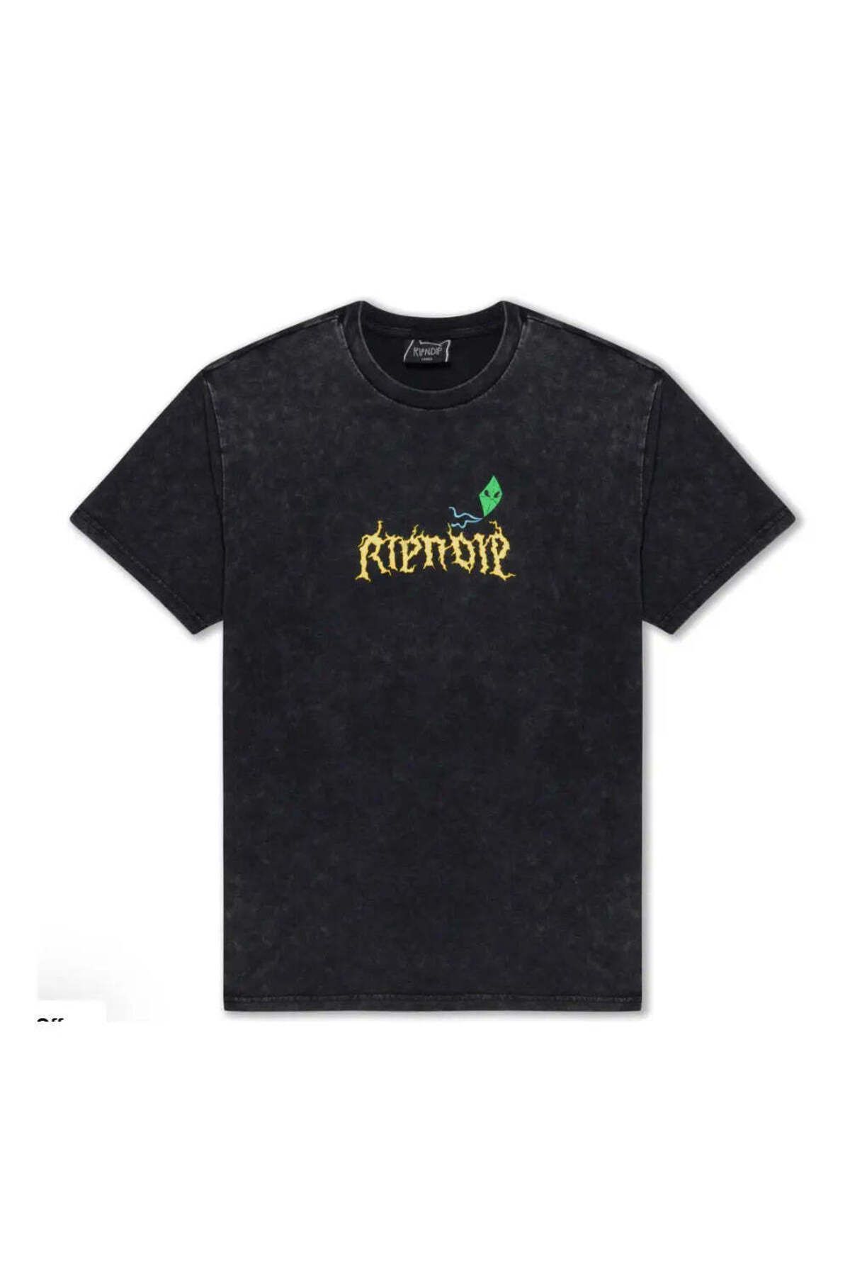 American Rag Cie Erkekler İçin Elektrikli T-Shirt - %100 Pamuk, Siyah Renk, Rahat ve Fonksiyonel