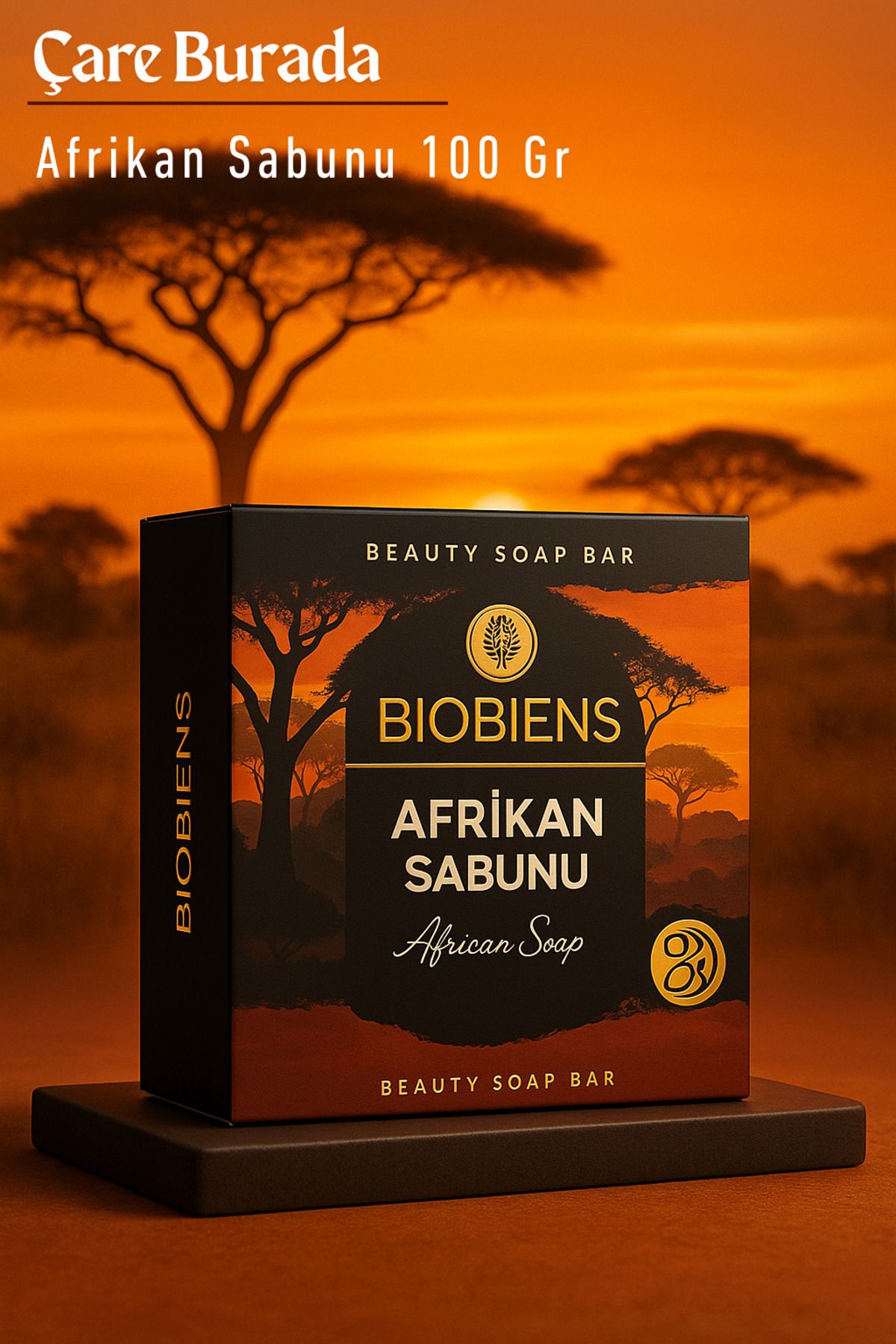 Çare Burada Biobiens - Afrikan Sabunu 100 Gr