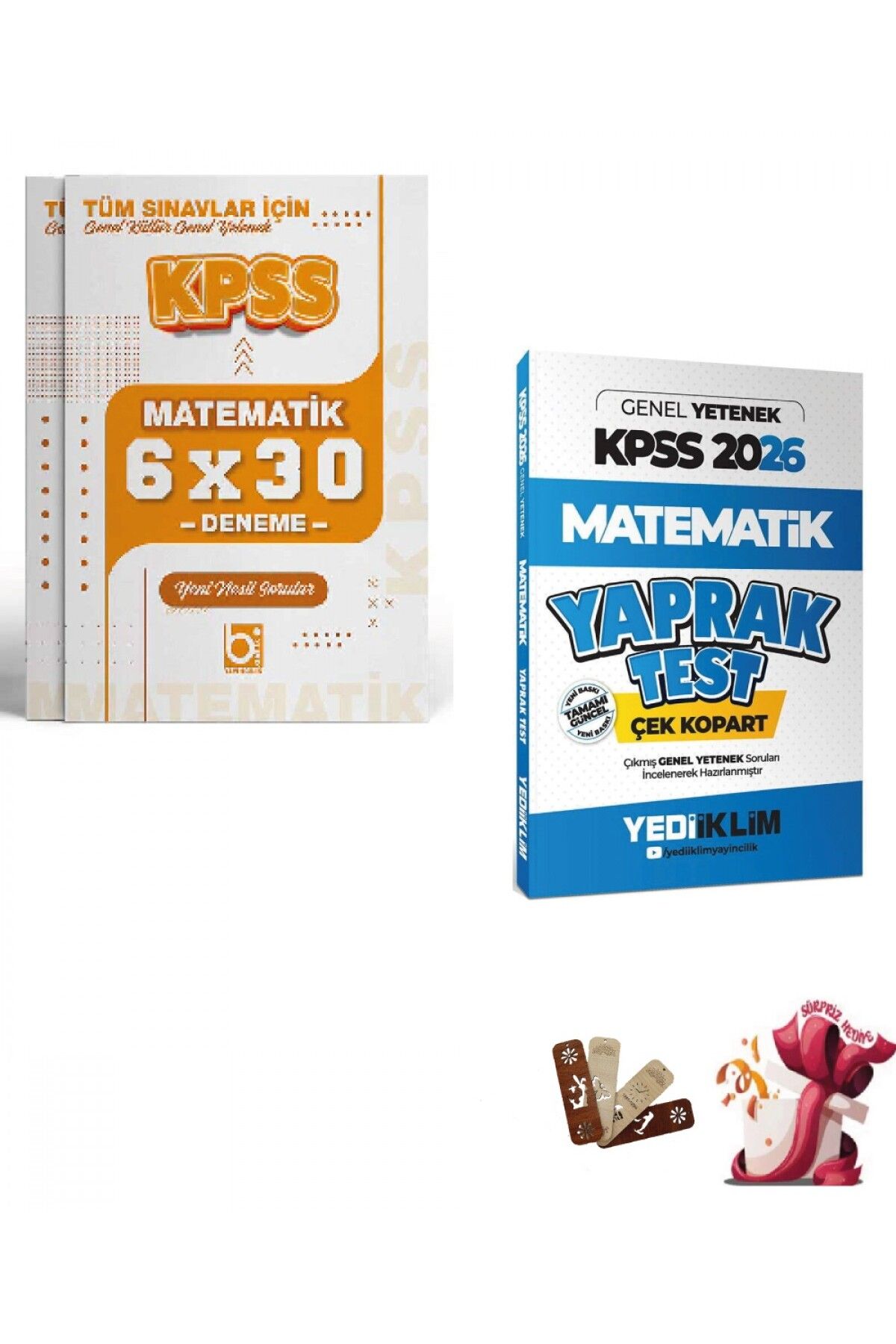 Bi bigelio 2026 KPSS Matematik Yaprak Test ve Deneme Seti Yediiklim ve Bigelio Yayıncılık