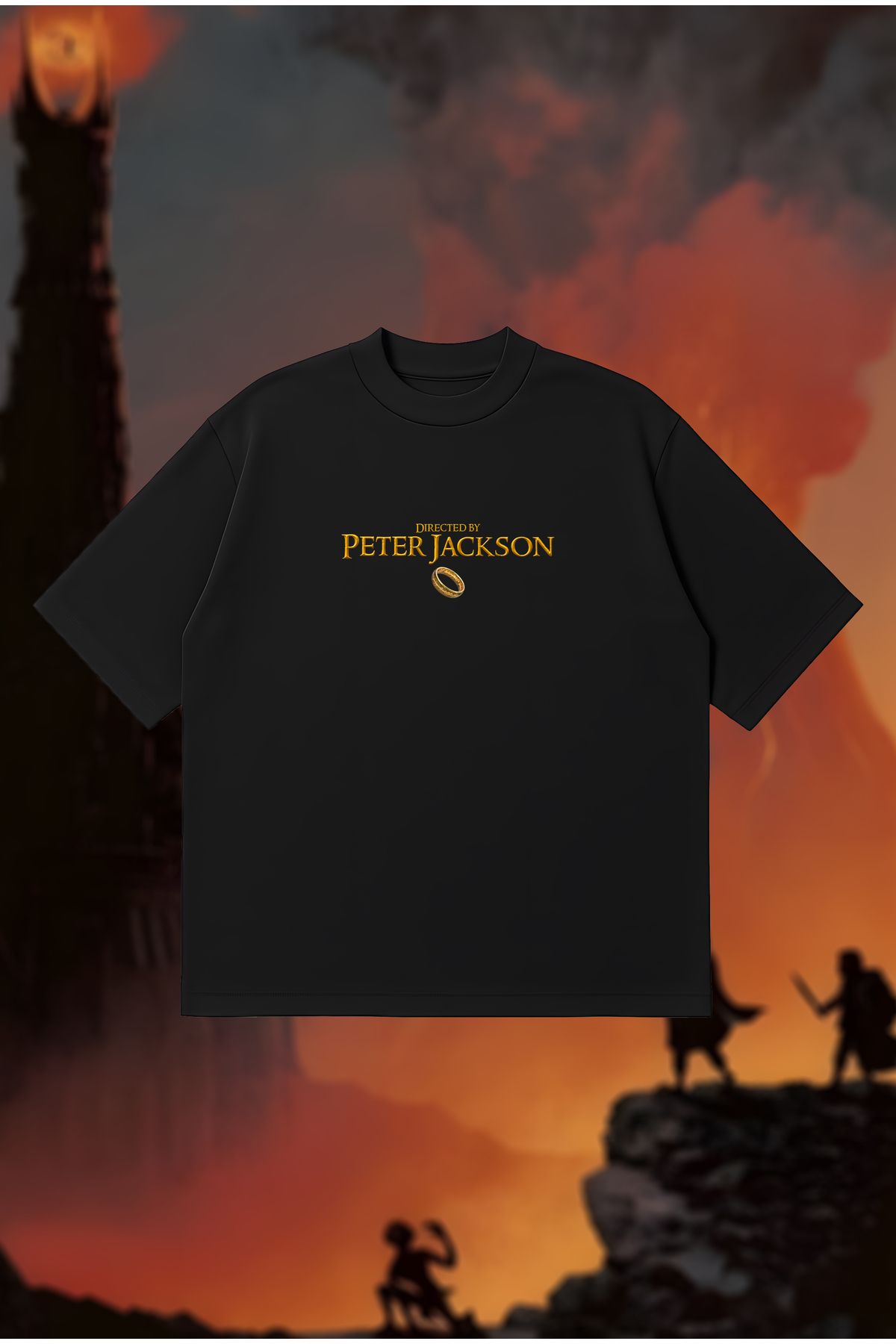PURE POWER Directed by Peter Jackson Boxy Fit Oversize Unisex Tshirt – Baskılı Tişört | Streetwear