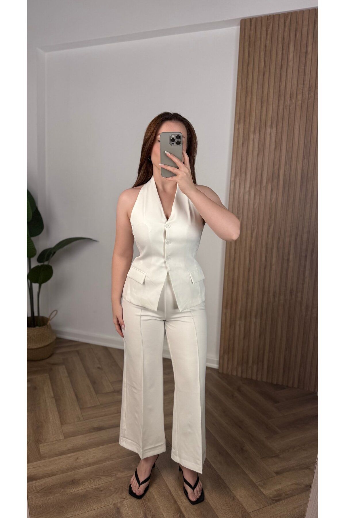 songül özdeş Yeni Sezon Lavinia Yelek Takım