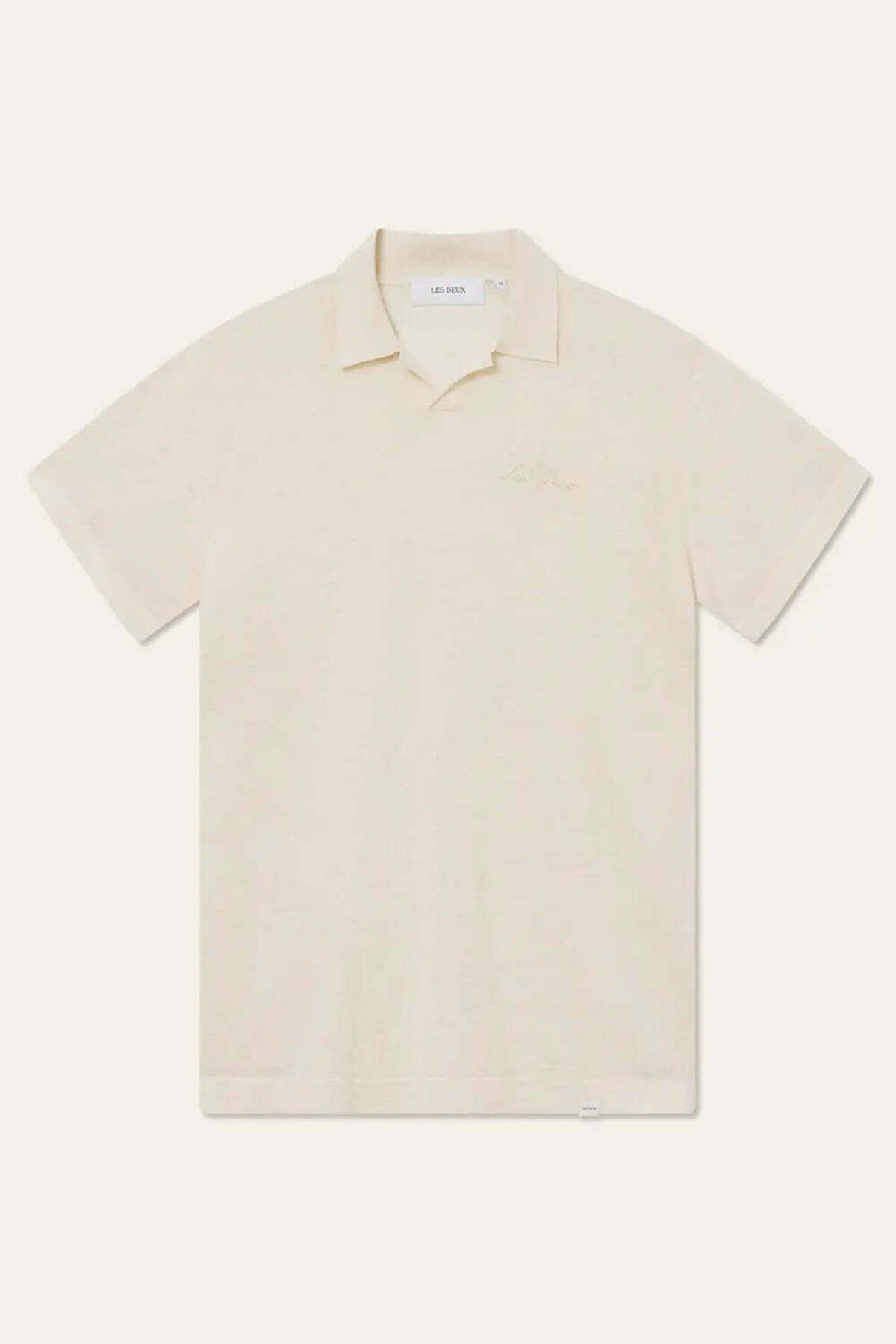 American Rag Cie Emmanuel Polo Knit Erkekler İçin - Ivory Renk ve Konforlu Kesim