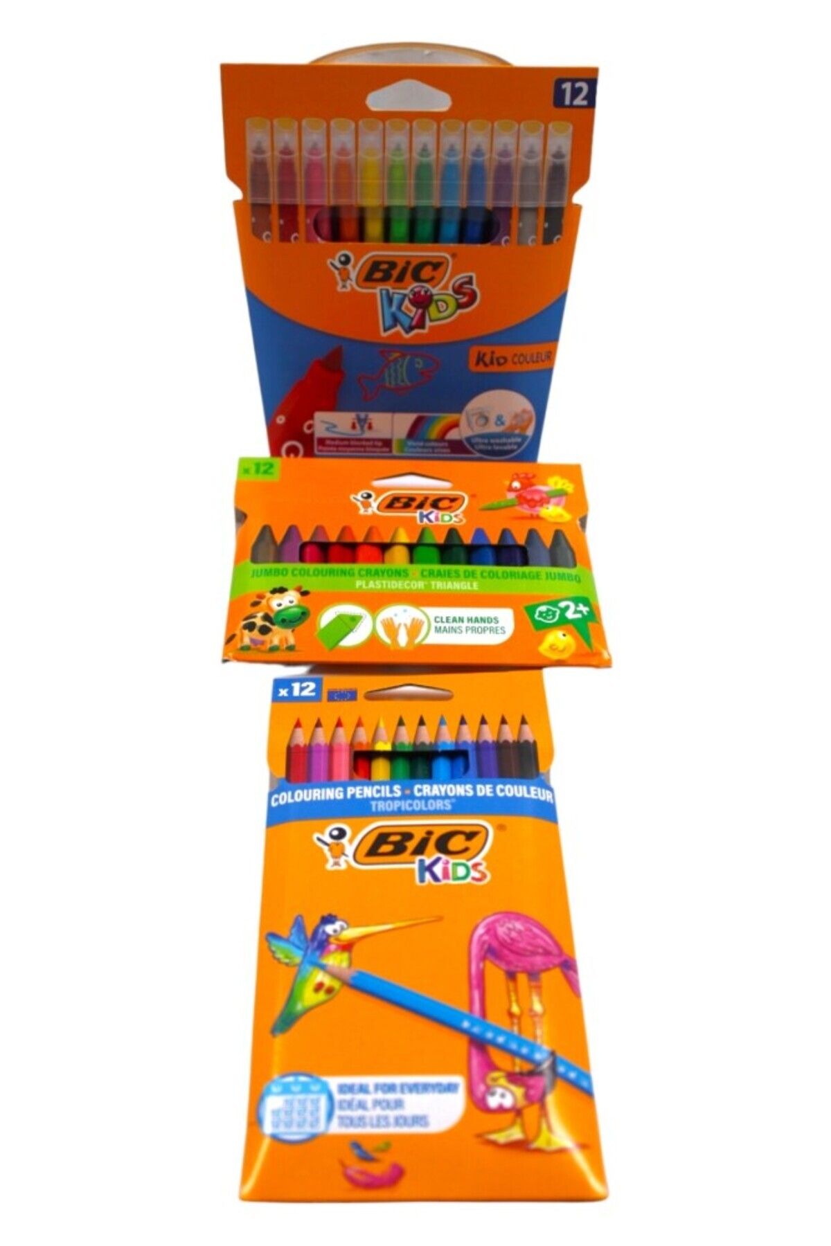 Bic Kırtasiye Ofisi Ilkokul 3 Parça Boya Seti