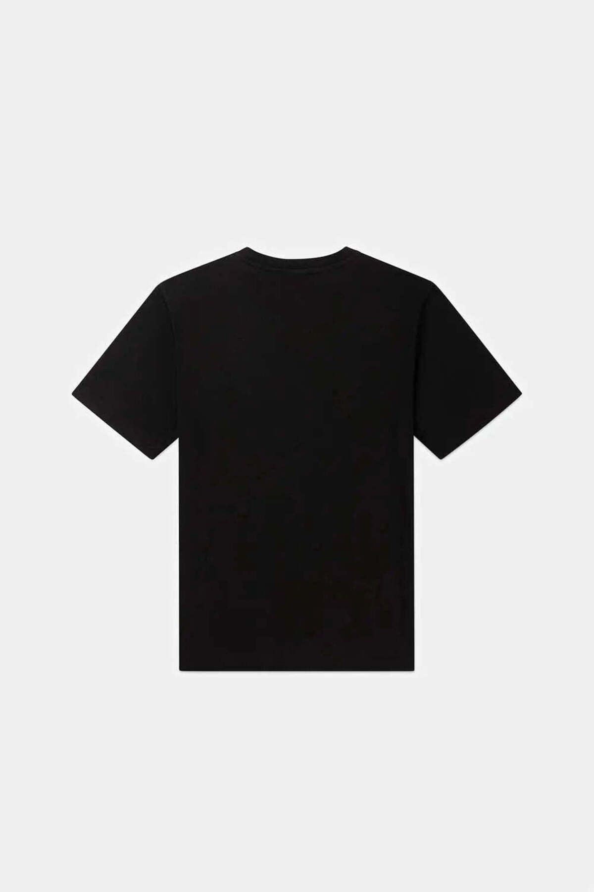 American Rag Cie Black Rewind T-Shirt | Oversized, Kısa Kol ve Parlak Tasarım