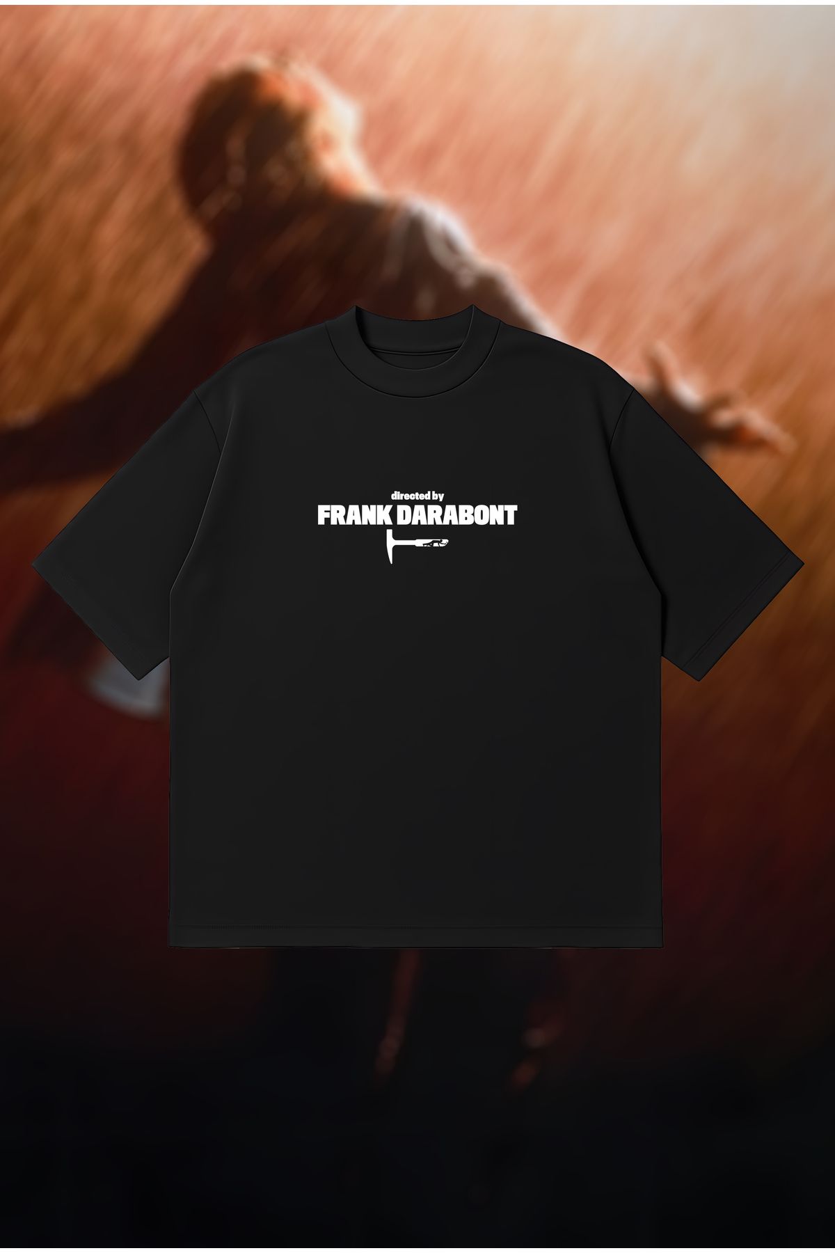 PURE POWER Directed by Frank Darabont Boxy Fit Oversize Unisex Tshirt – Baskılı Tişört | Streetwear