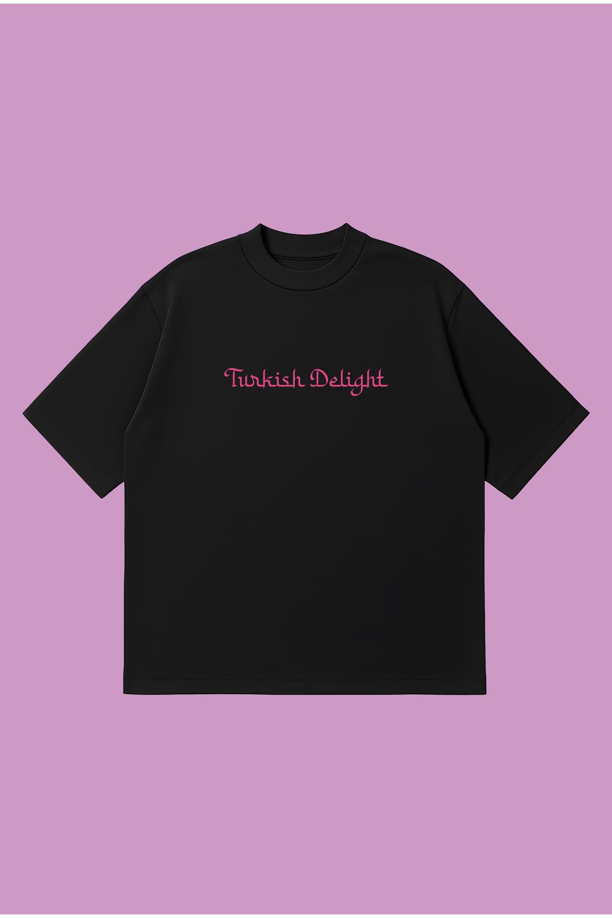 PURE POWER Turkish Delight Boxy Fit Oversize Unisex Tshirt – Baskılı Tişört | Streetwear
