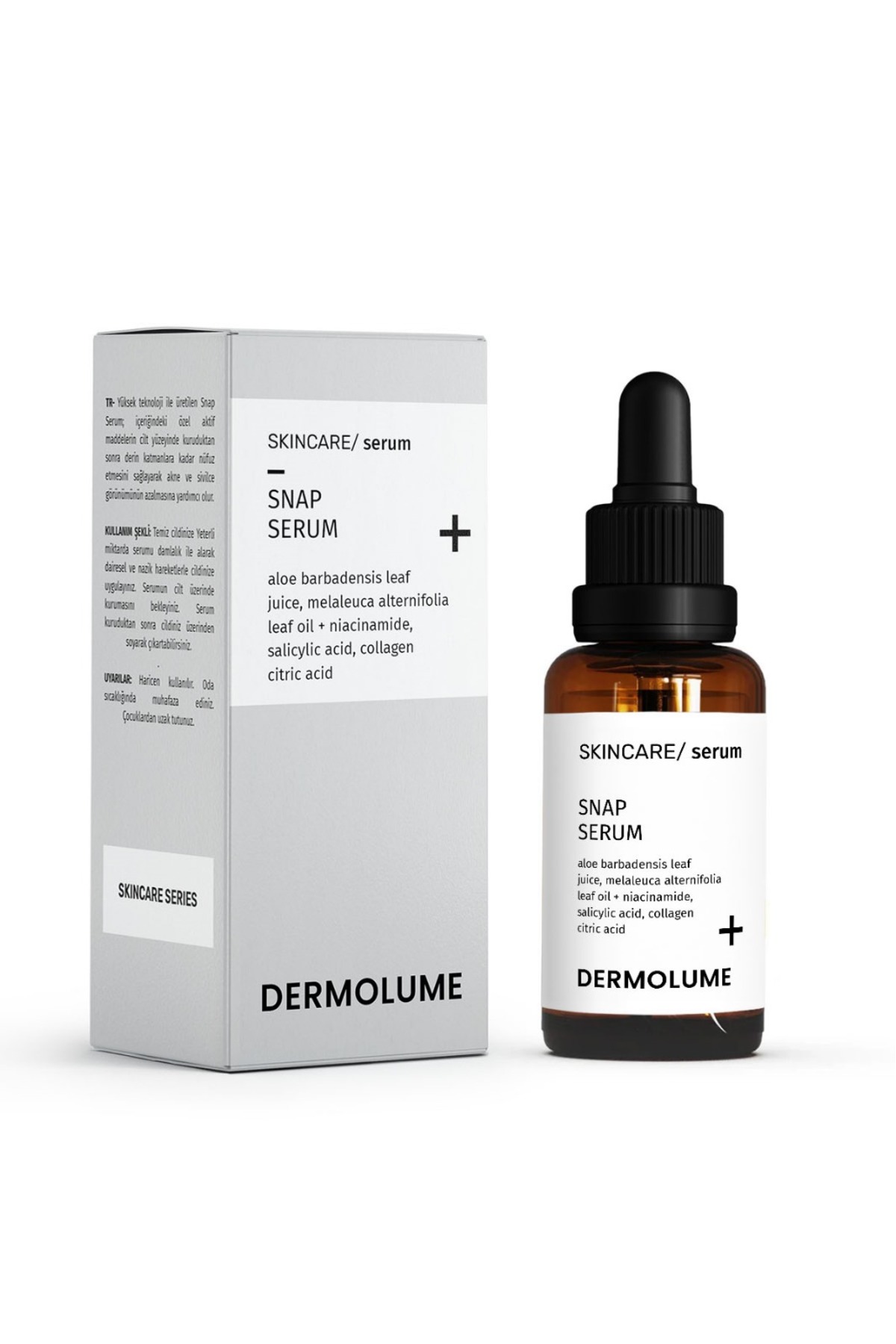 Akne Ve Siyah Nokta Karşıtı Snap Serum | Salisilik Asit & Çay Ağacı | Kurutucu Etki | 30 ml — 10001 — تصویر 4 از 4