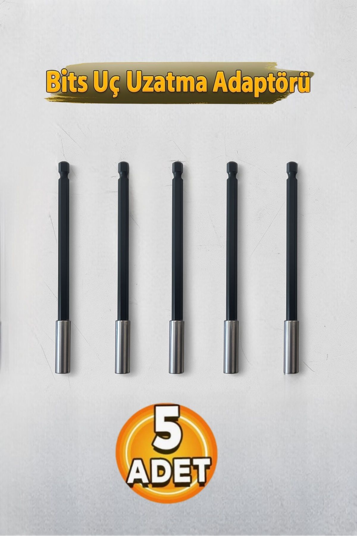 CMC Tools Bits Uç Uzatma Adaptörü 150 mm (5 Adet)