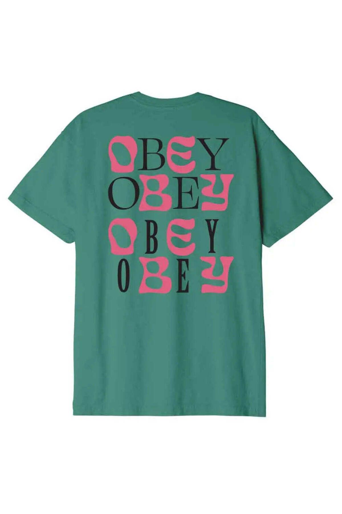 American Rag Cie Obey Either Or Organik T-Shirt - Rahat Kesim ve Sürdürülebilir Moda