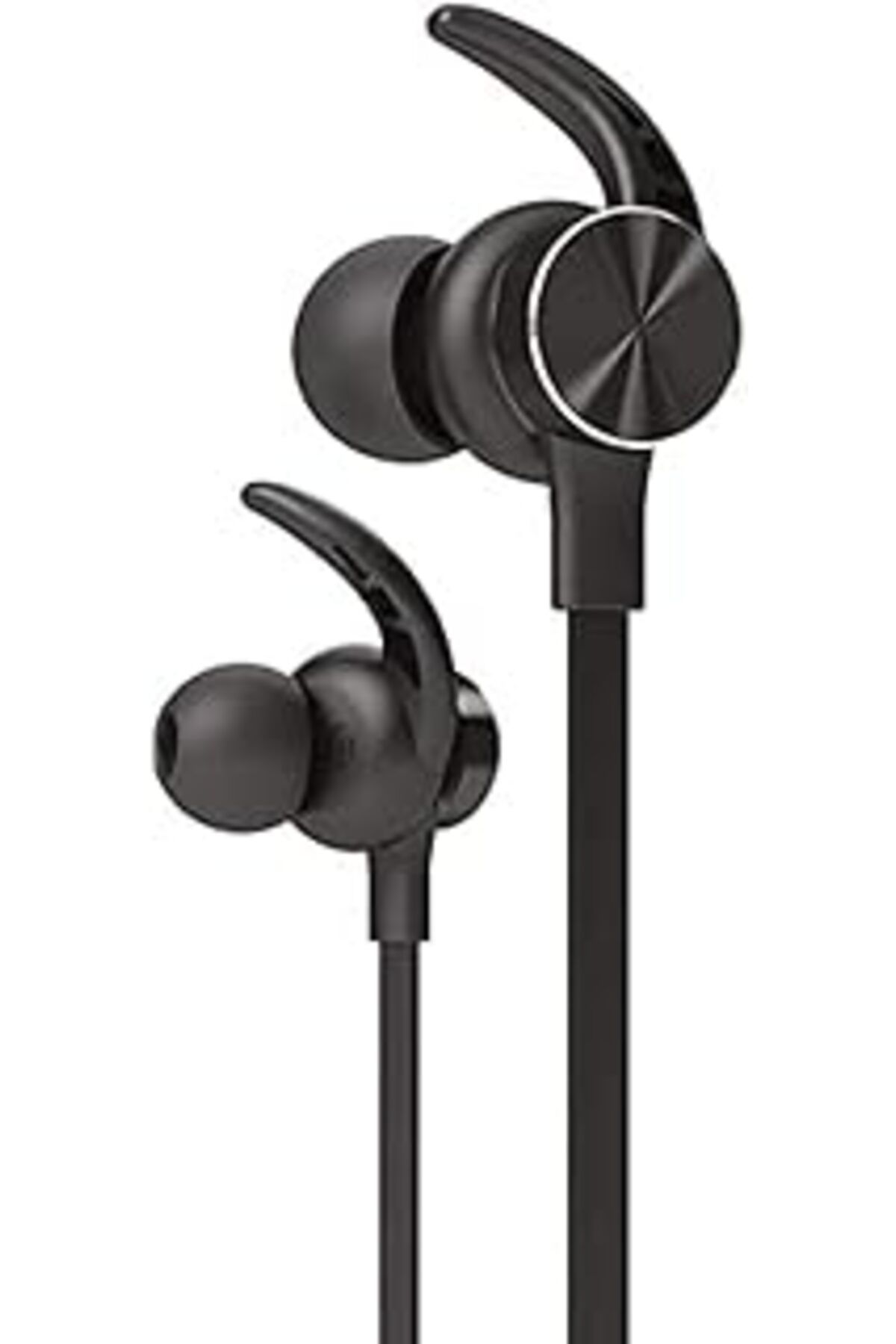 Mu Art Ahşap Hy-Xbk95 Siyah Boyun Askılı Mıknatıslı Bluetooth Spor Kulak Içi Kulaklık & Mikrofon