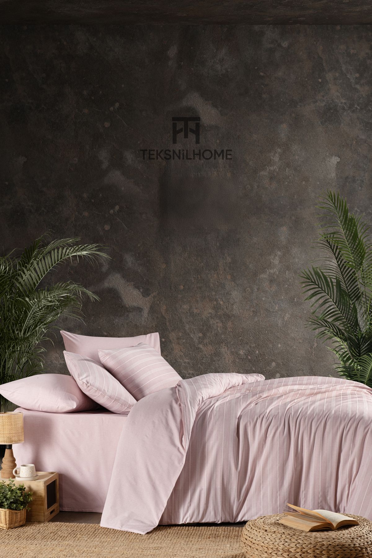 TeksNil Home %100 Pamuklu Çift Kişilik Oslo Nevresim Takımı