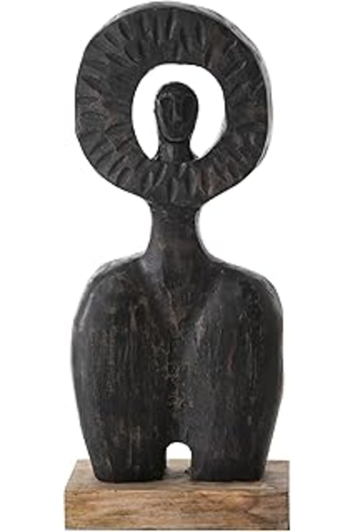ASİTAN Concept Statue Lady Biblo Siyah 18X10X42 Cm