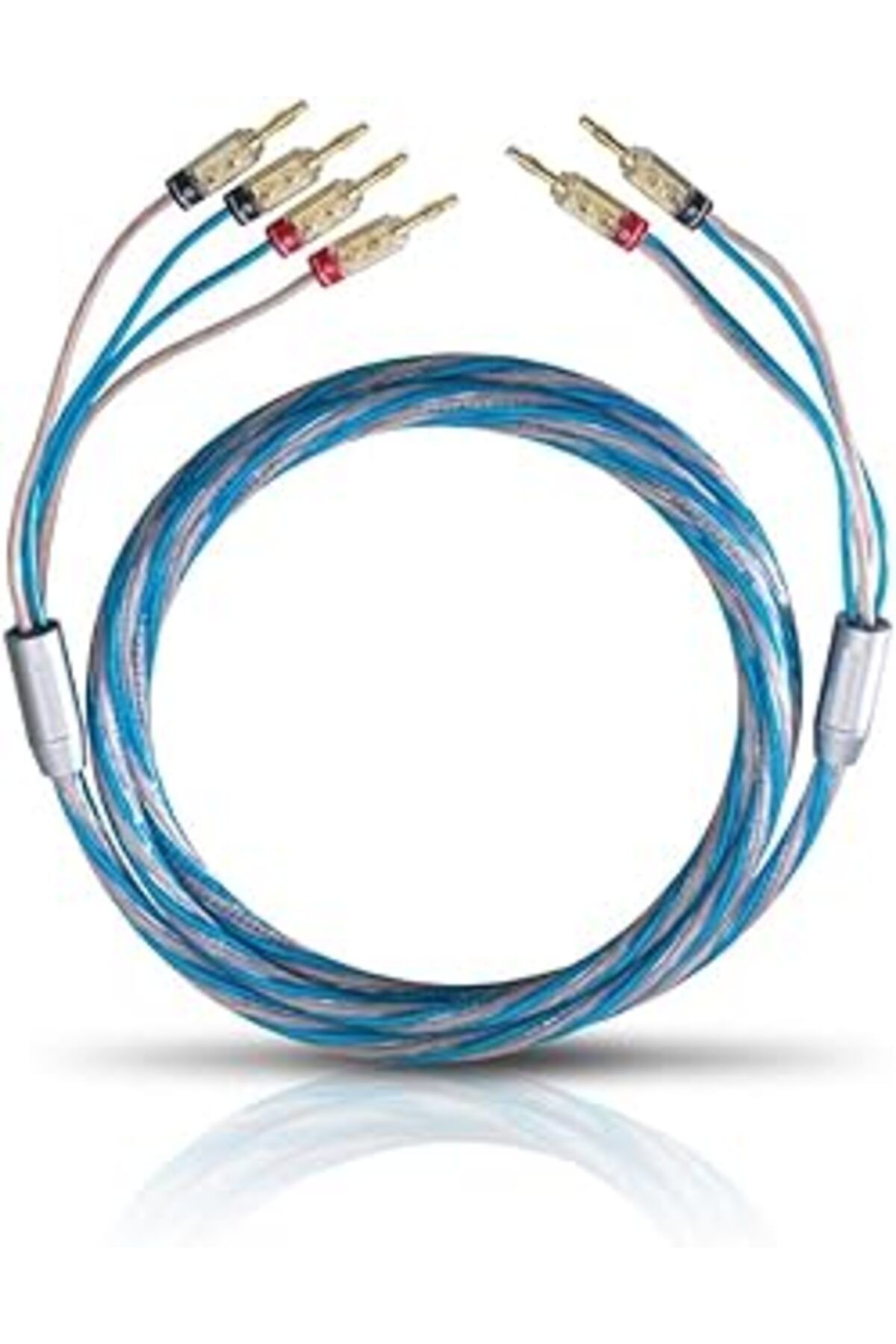 ASİTAN Oehlbach Bi Tech Siyah Banana Uçlu Bi-Wiring Hoparlör Kablosu 2.5 Mm/4.0 Mm