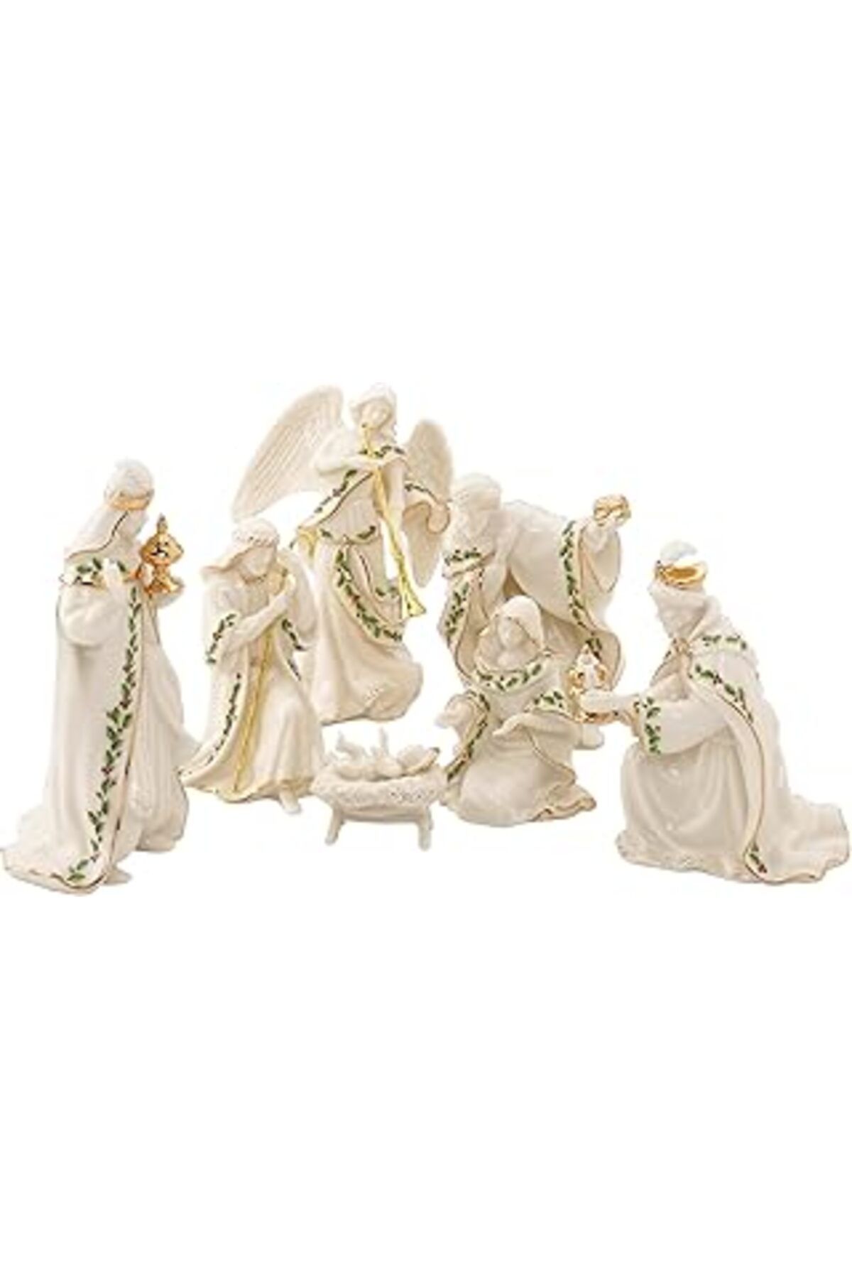 ASİTAN Lenox Holiday, Set Beşikler Of 7 (Kutsal Aile, Üç Kral, Melek)