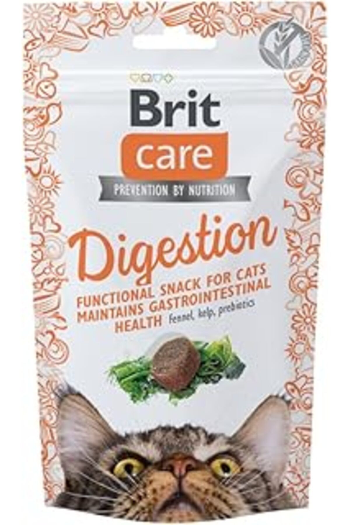 Qedii Brit Care Functional Snack, Sinidirim Sistemini Düzenlemek İçin, Tahılsız, Fonksiyonel Kedi Ödülü,