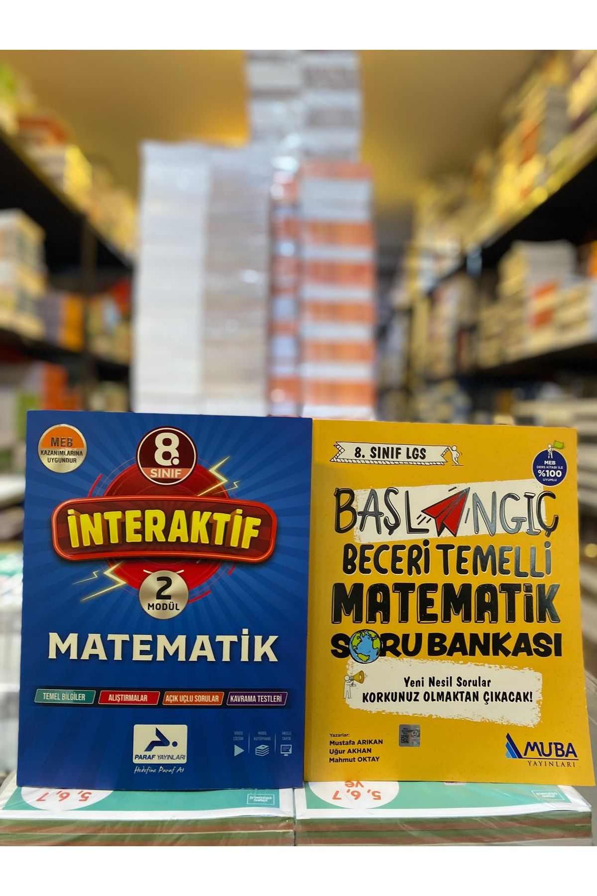 Yanıt Yayınları PARAF 8.SINIF İNTERAKTİF MATEMATİK VE BAŞLANGIÇ MATEMATİK
