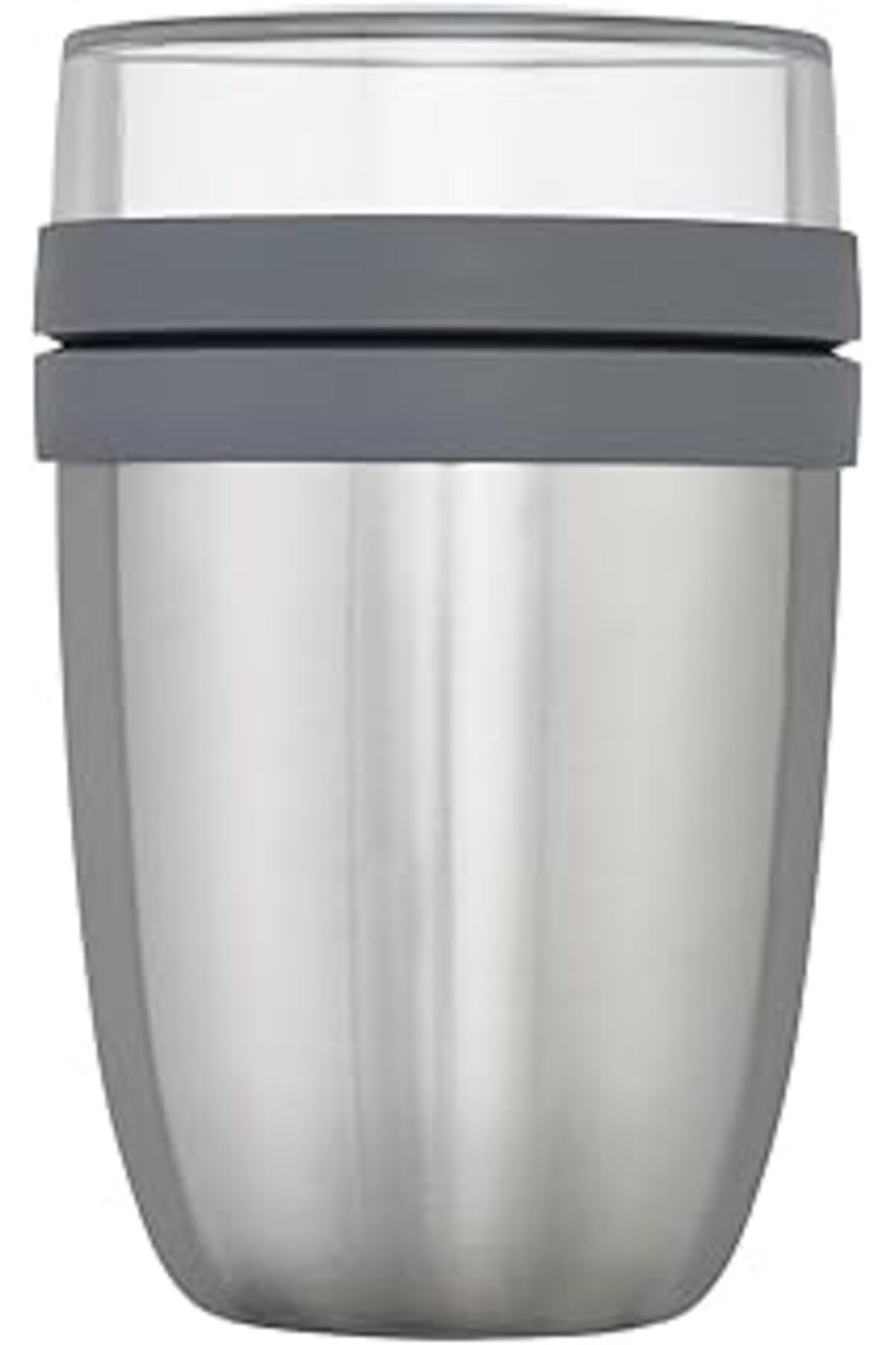 NETWORK ART Mepal İnsulated Lunch Pot Ellipse Yalıtımlı Saklama Kabı 500 Ml-Natural Brushed